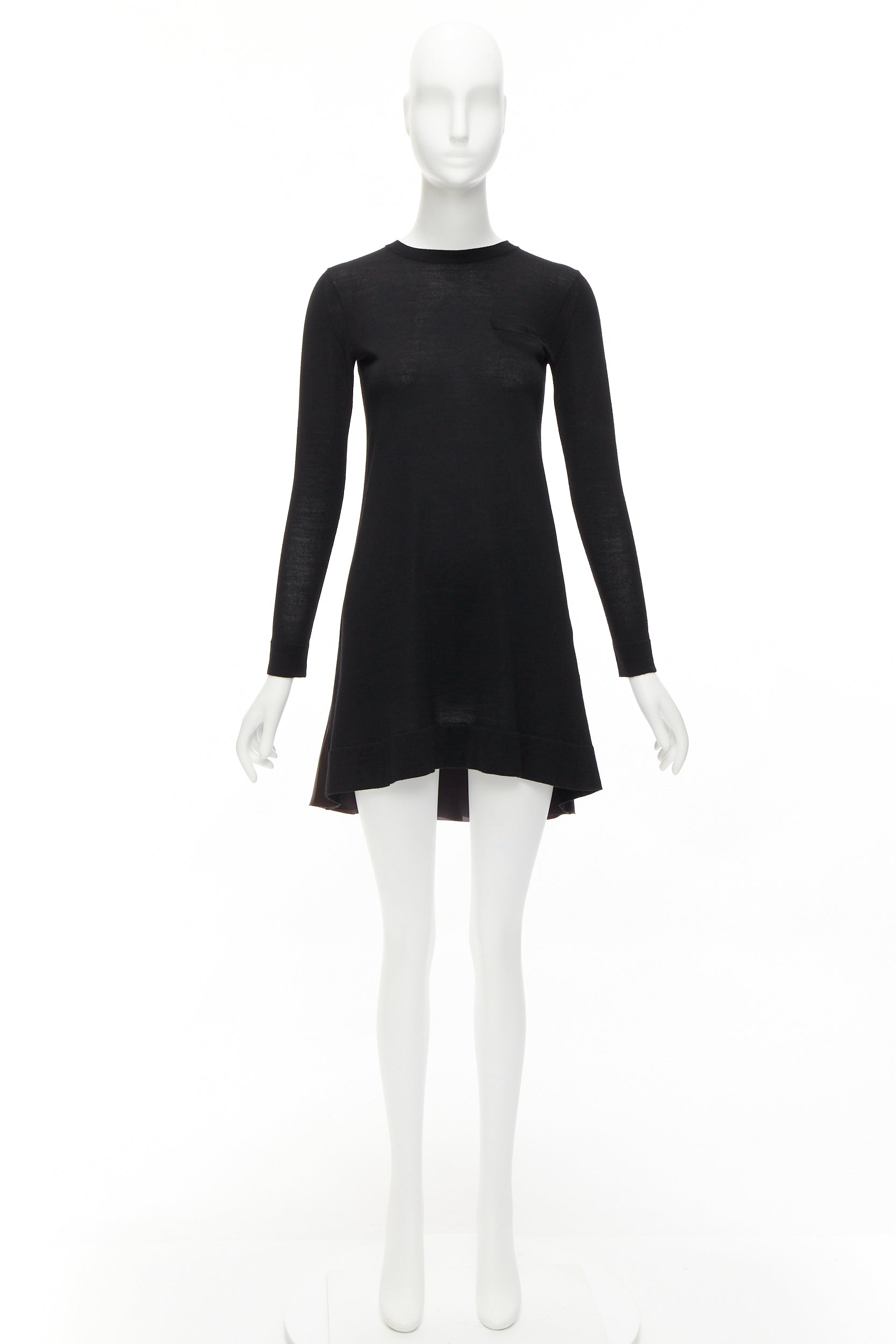 Sacai Pleat Back Dress - Image 11