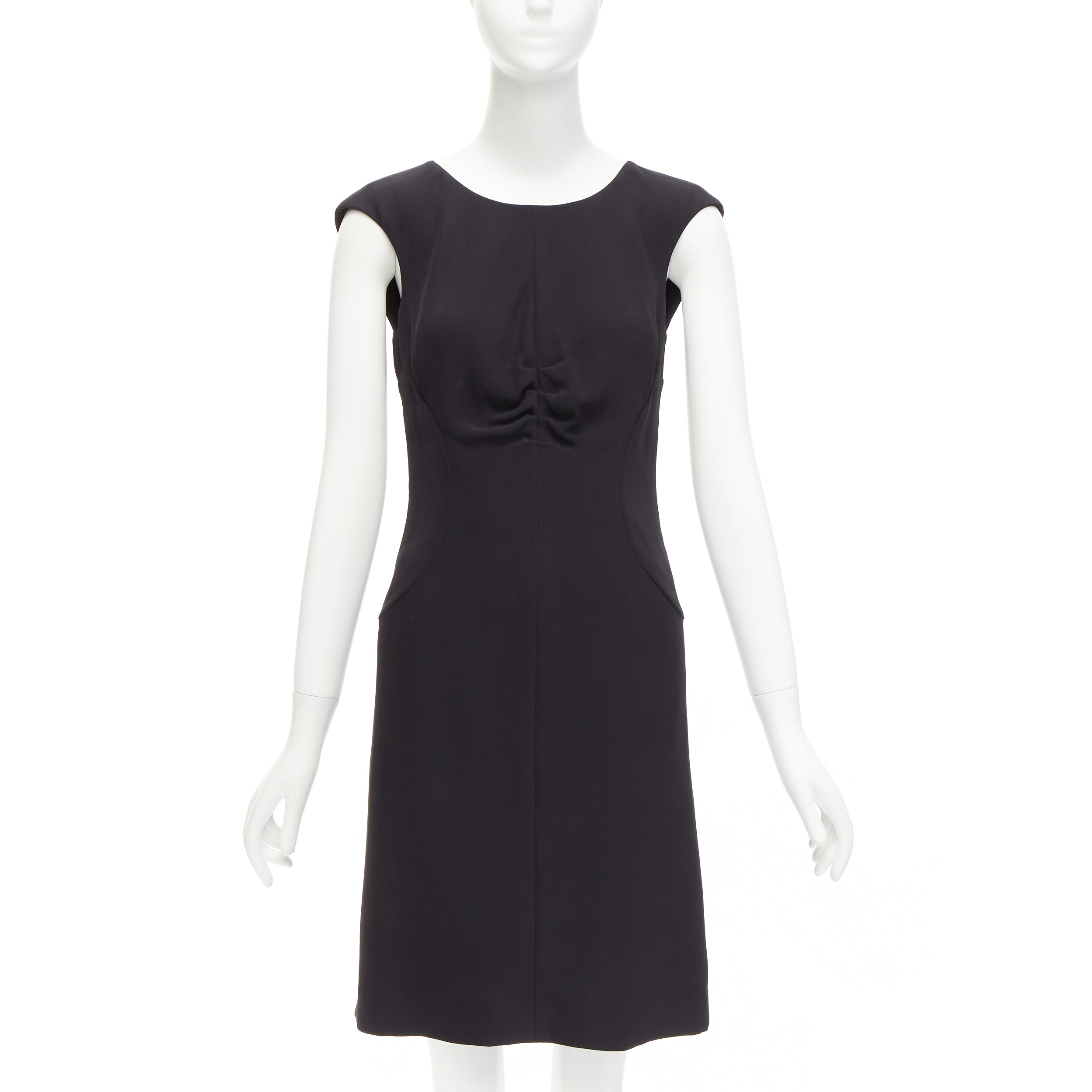 Chanel Ruched Shift Dress