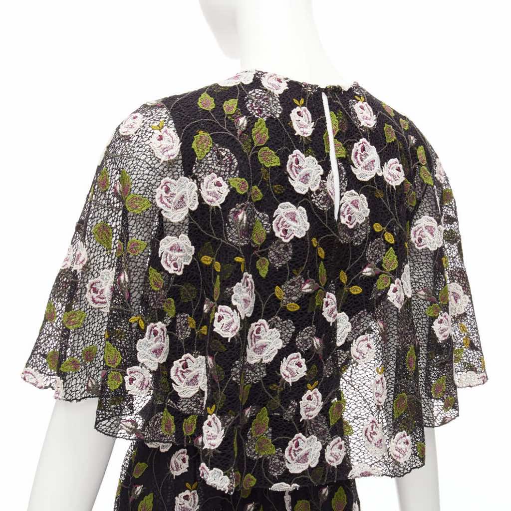 Giambattista Valli Lace Cape Dress - Detail 2