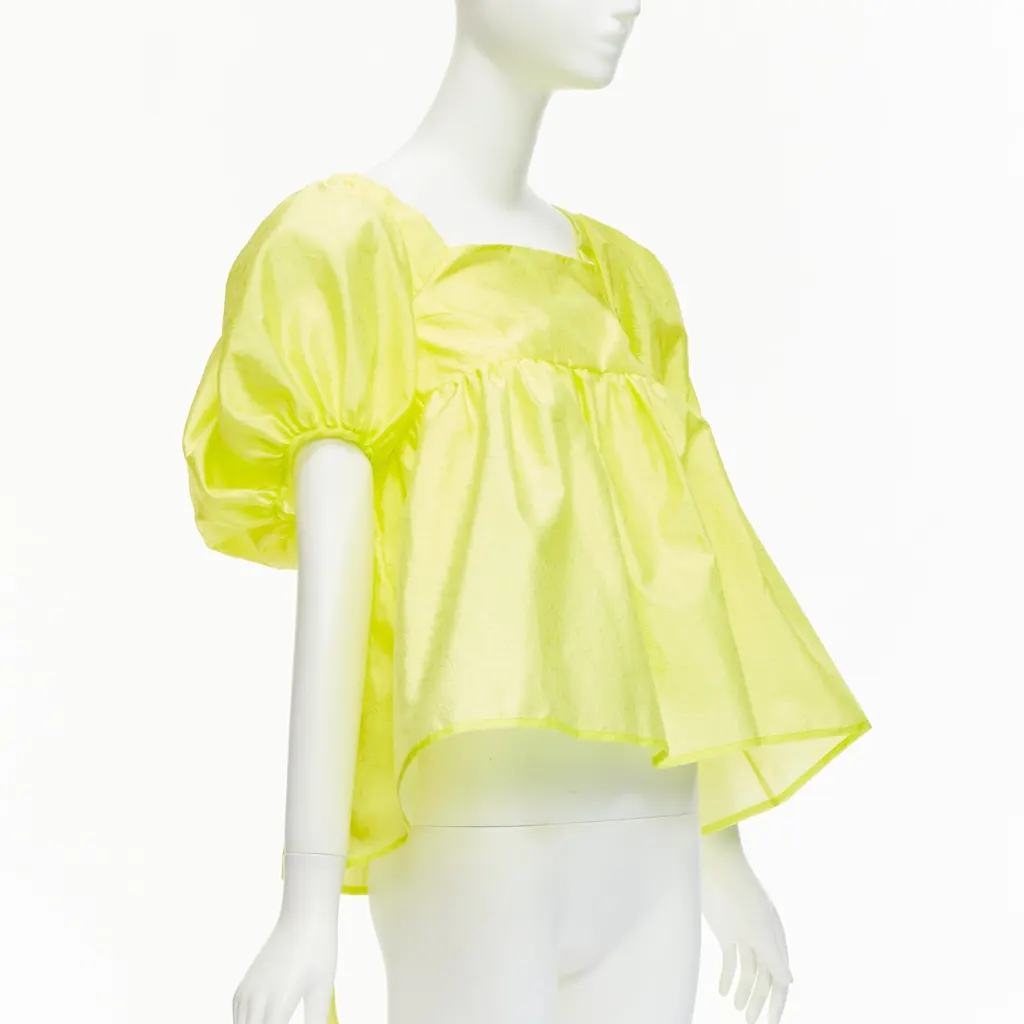 CecIlie Bahnsen Babett Yellow Polyamide Never worn, with tag - Inside View