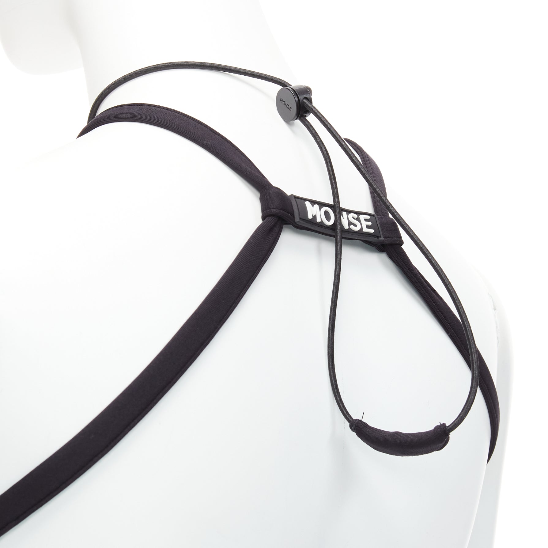 Monse Sportif Halter Dress - Back view