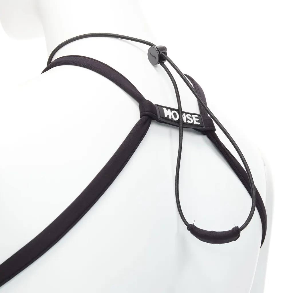 Monse Sportif Halter Dress Black Never worn, with tag - Back View