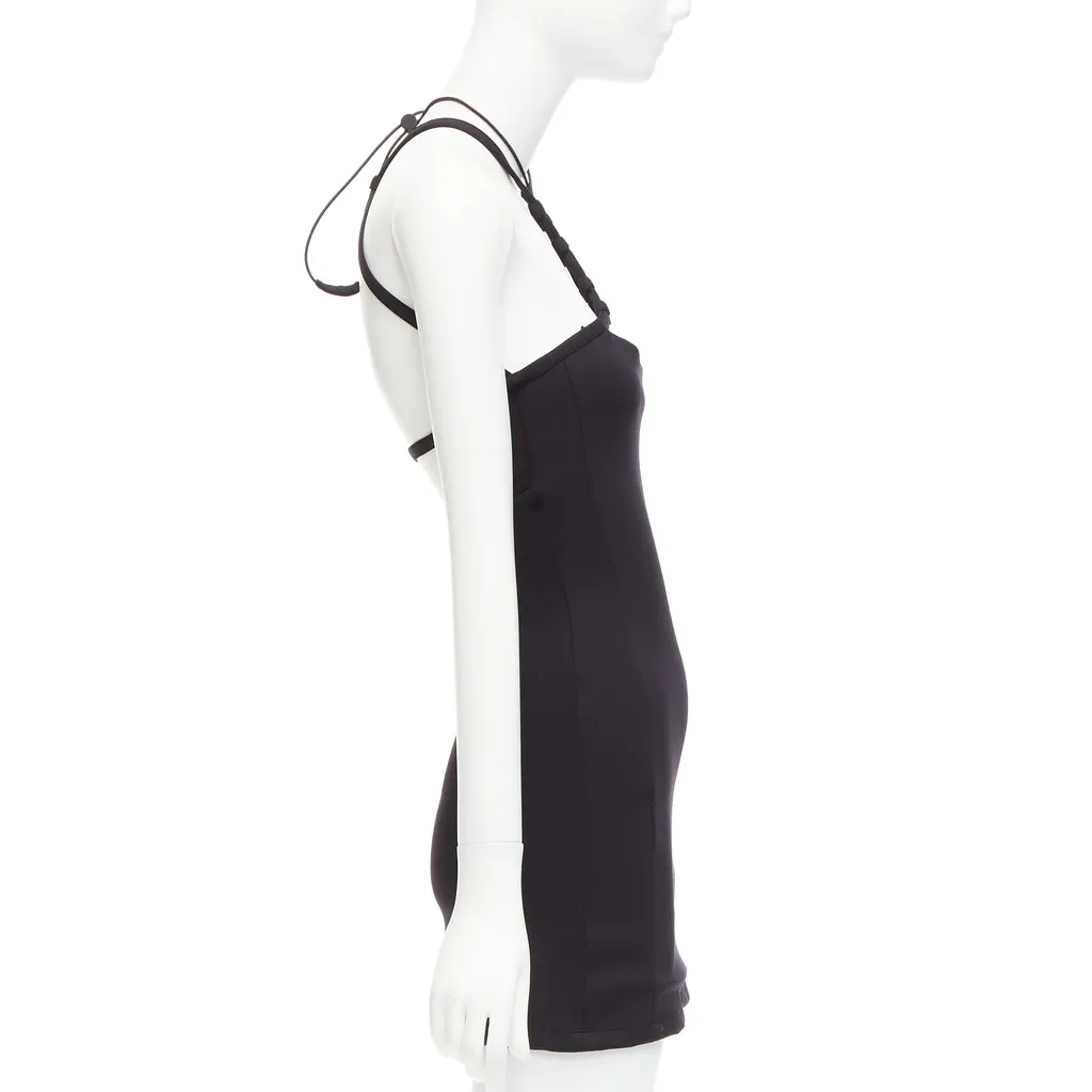 Monse Sportif Halter Dress Black Never worn, with tag - Model View
