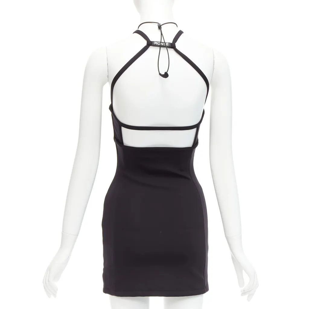 Monse Sportif Halter Dress Black Never worn, with tag - Box View