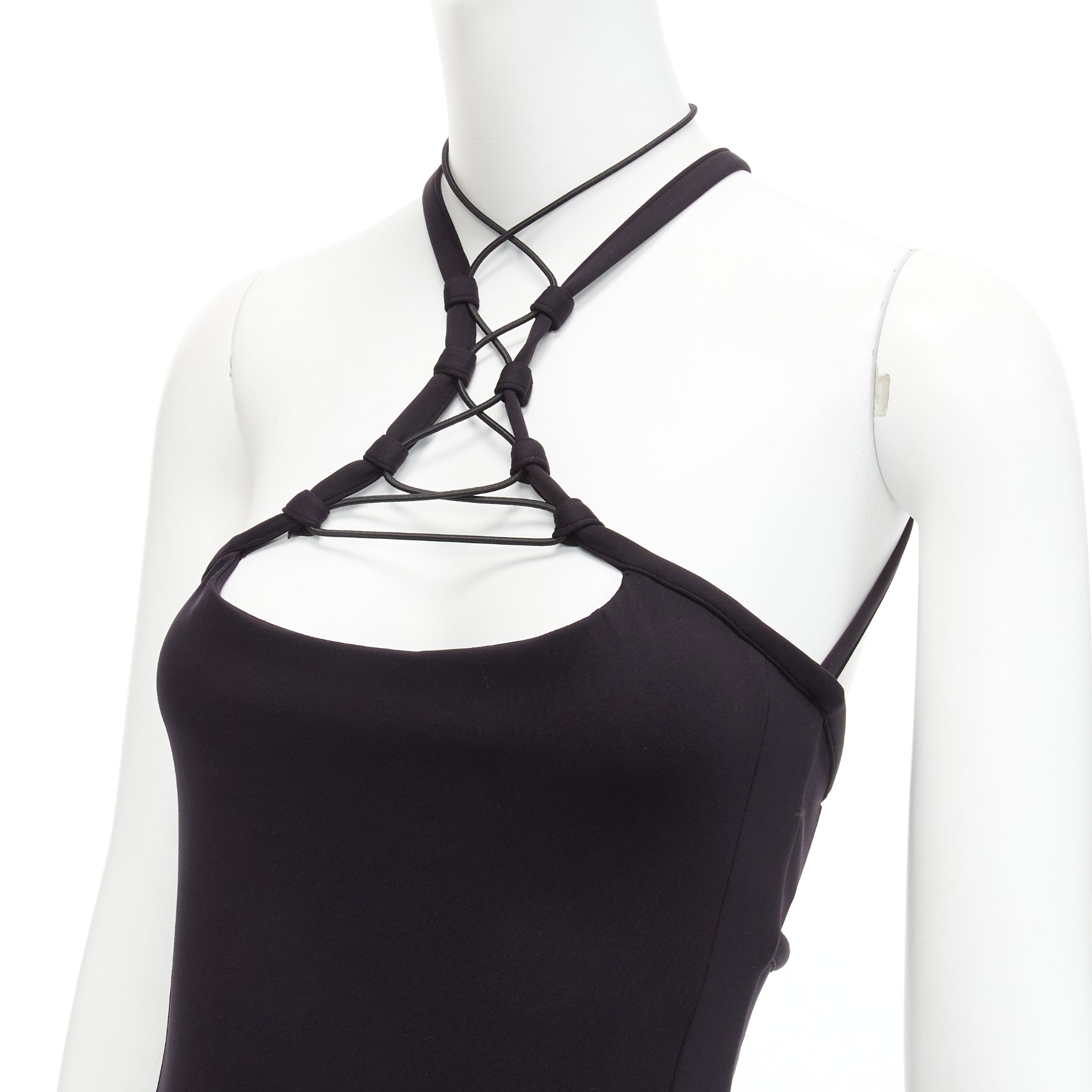 Monse Sportif Halter Dress - Detail 2