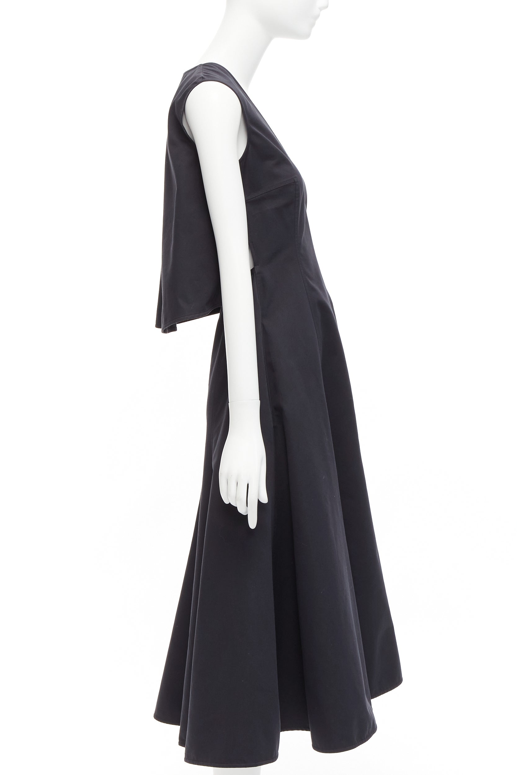 Jil Sander Cape Back Dress - Image 6
