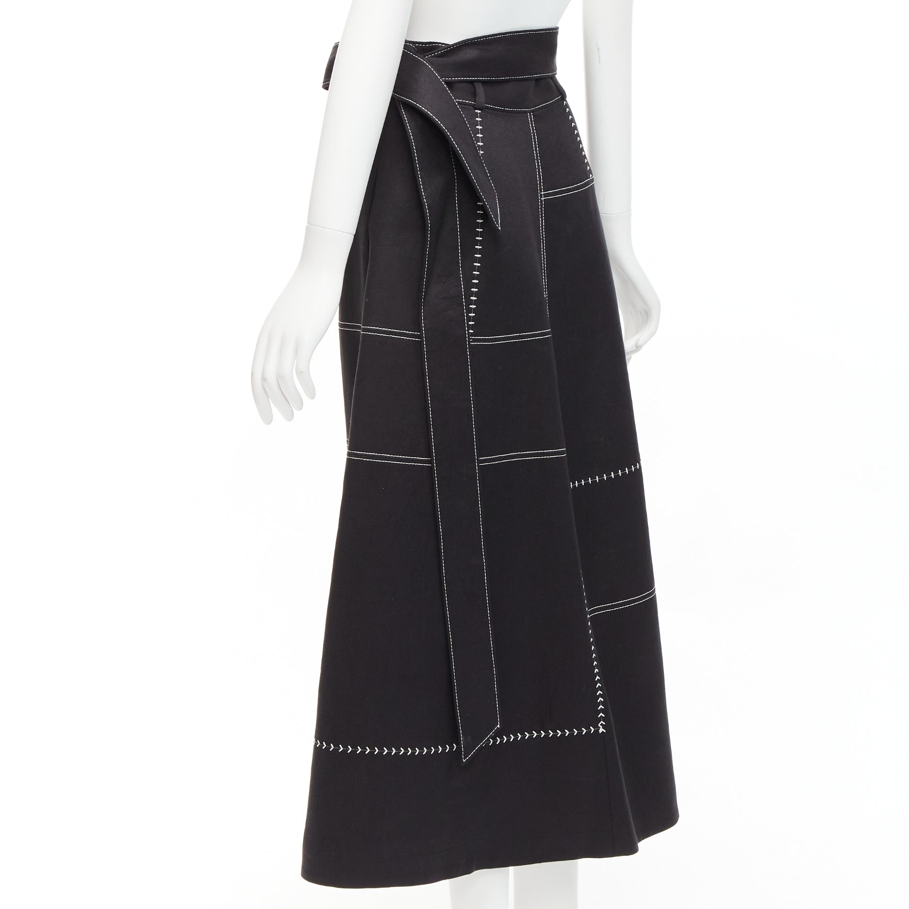 Gabriela Hearst Panel Wrap Skirt - Detail 1
