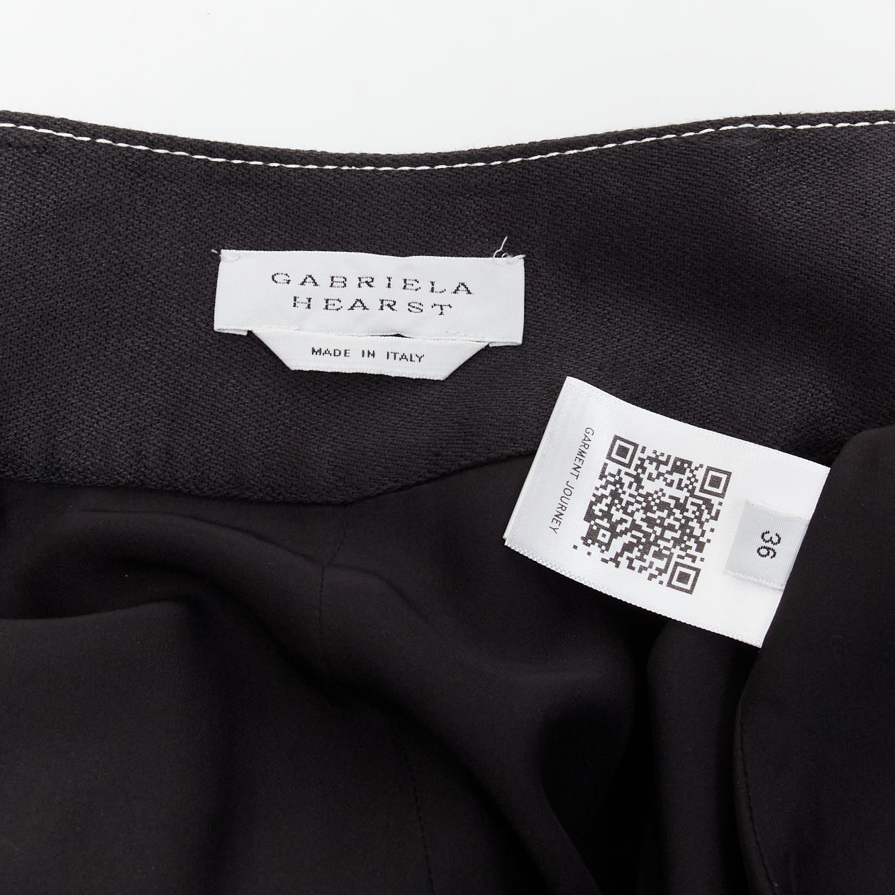 Gabriela Hearst Panel Wrap Skirt - Image 10