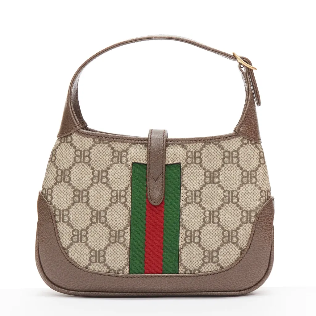 Balenciaga Jackie Brown Canvas Never worn, with tag - Box View