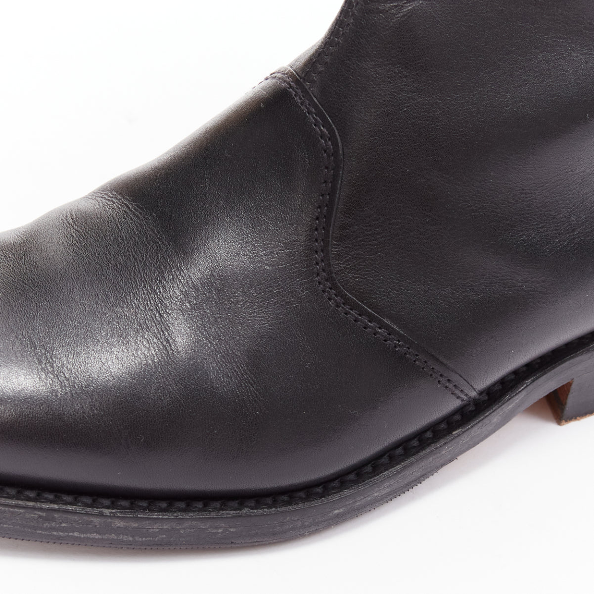 Thom Browne Minimal Tab Zip Boots - Detail 2
