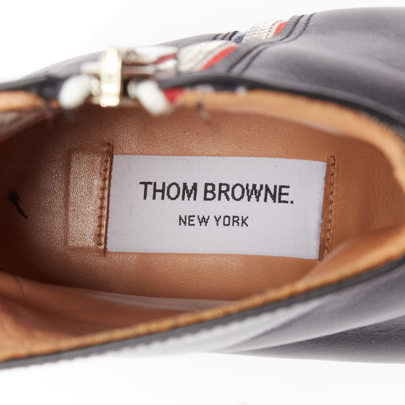 Thom Browne Minimal Tab Zip Boots - Image 12