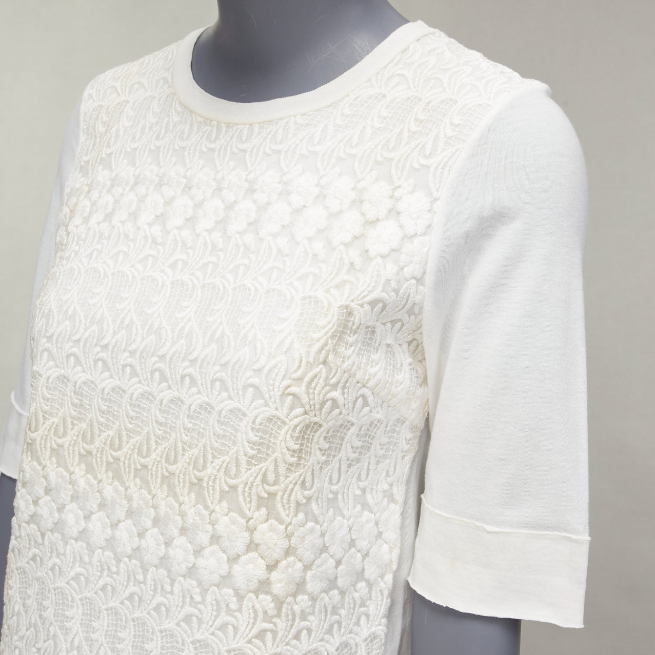 Giambattista Valli Lace Overlay Tee - Detail 2
