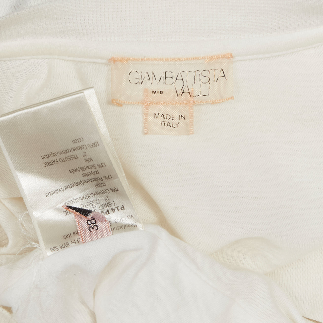 Giambattista Valli Lace Overlay Tee - Image 10