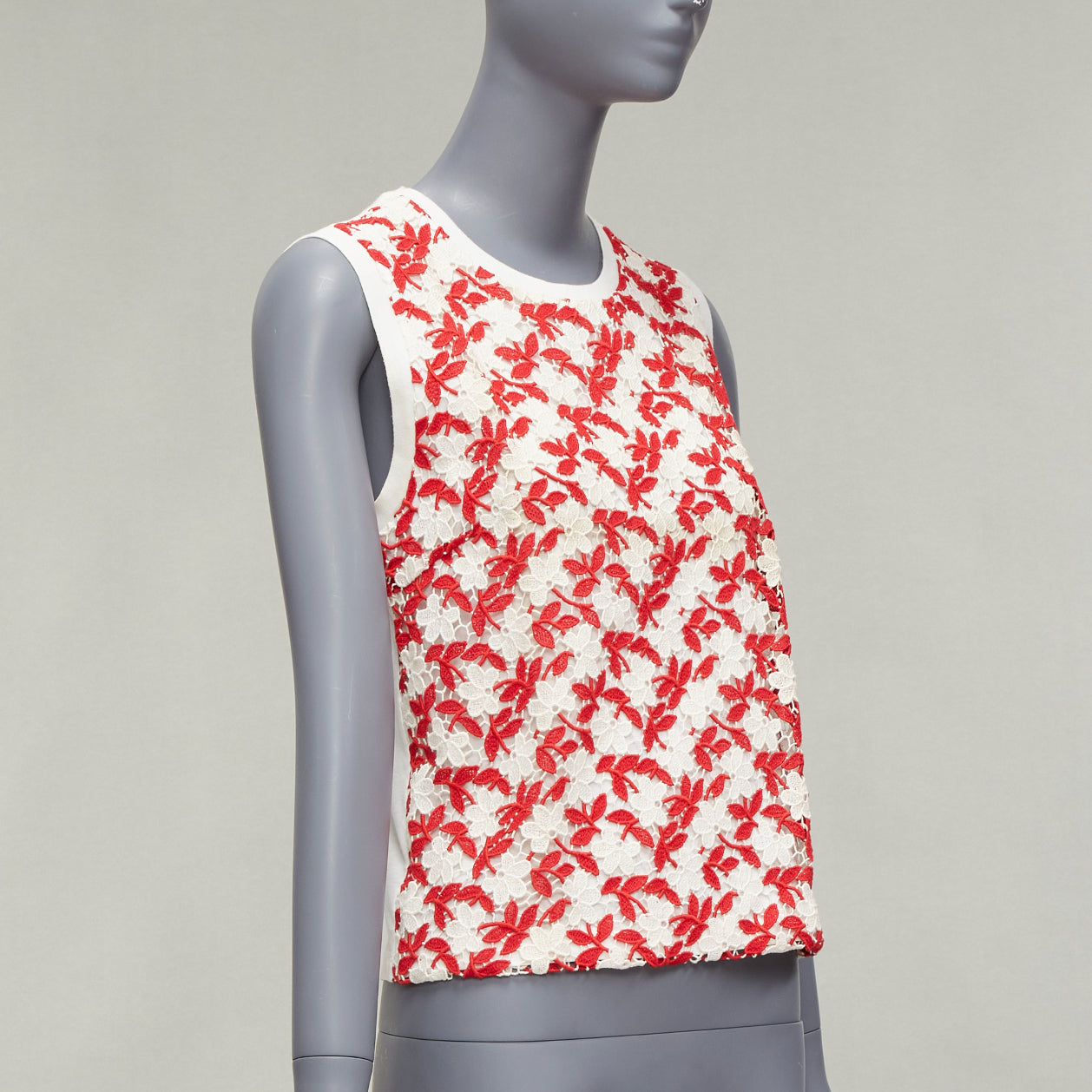 Giambattista Valli Lace Strap Tank - Image 6