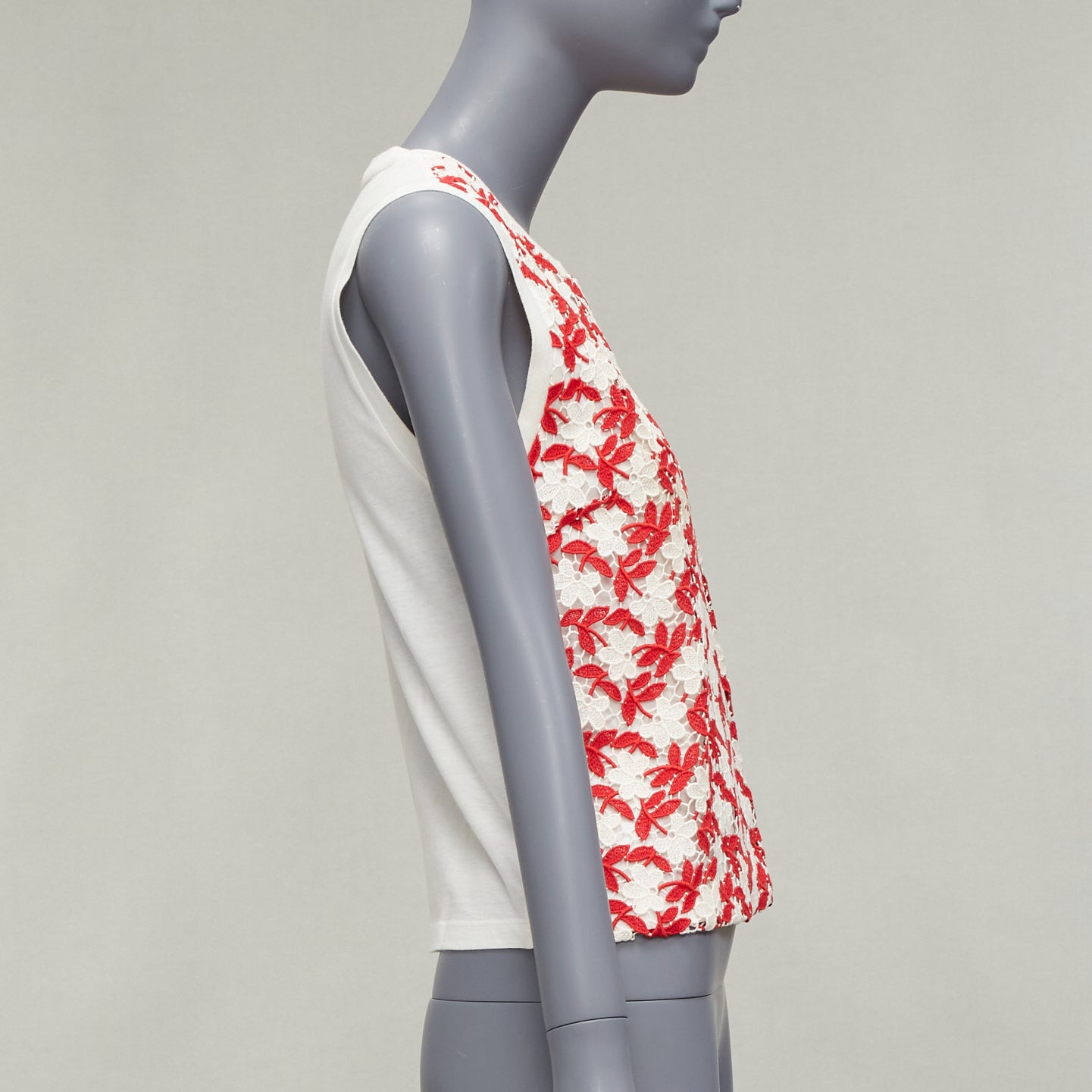 Giambattista Valli Lace Strap Tank - 4