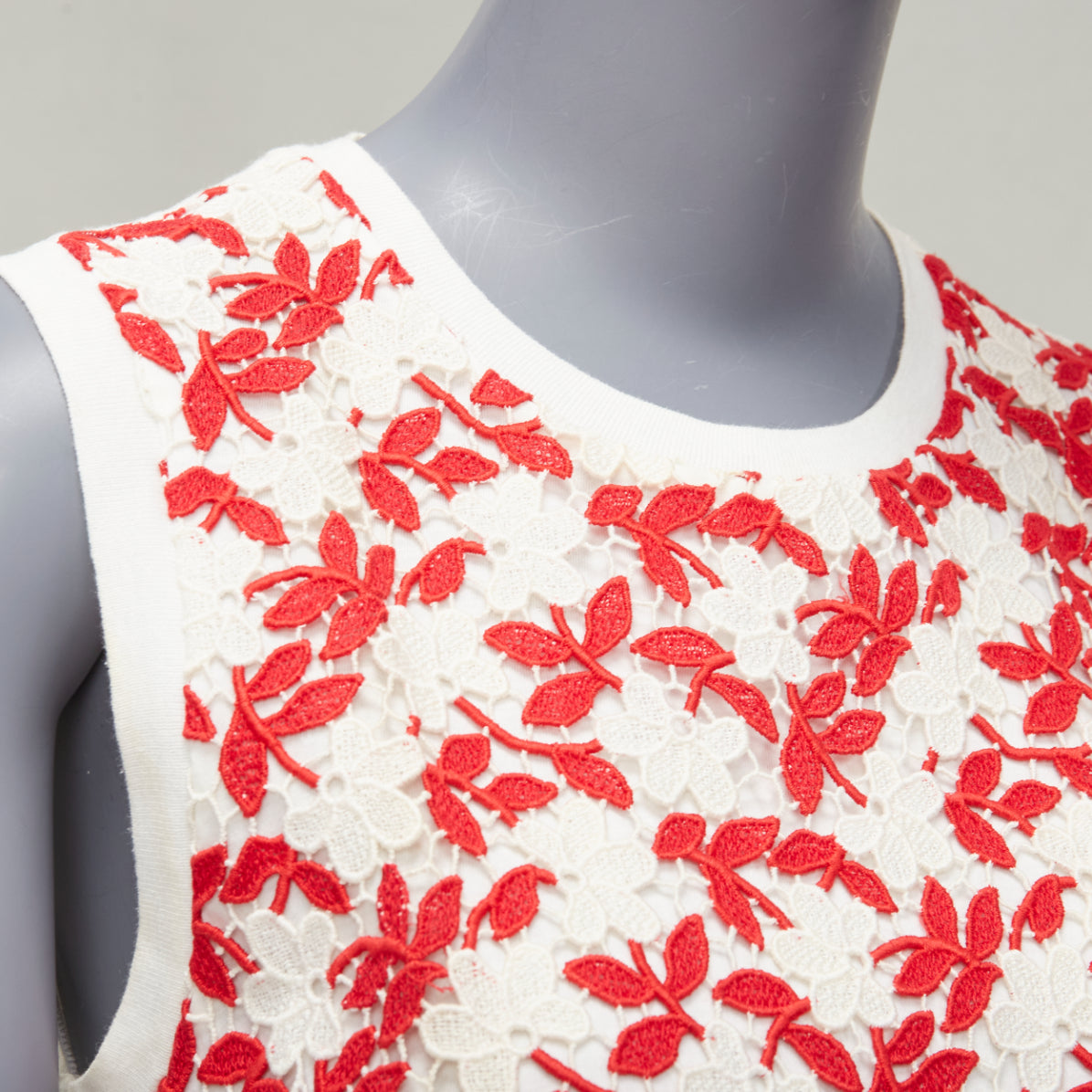 Giambattista Valli Lace Strap Tank - Detail 2