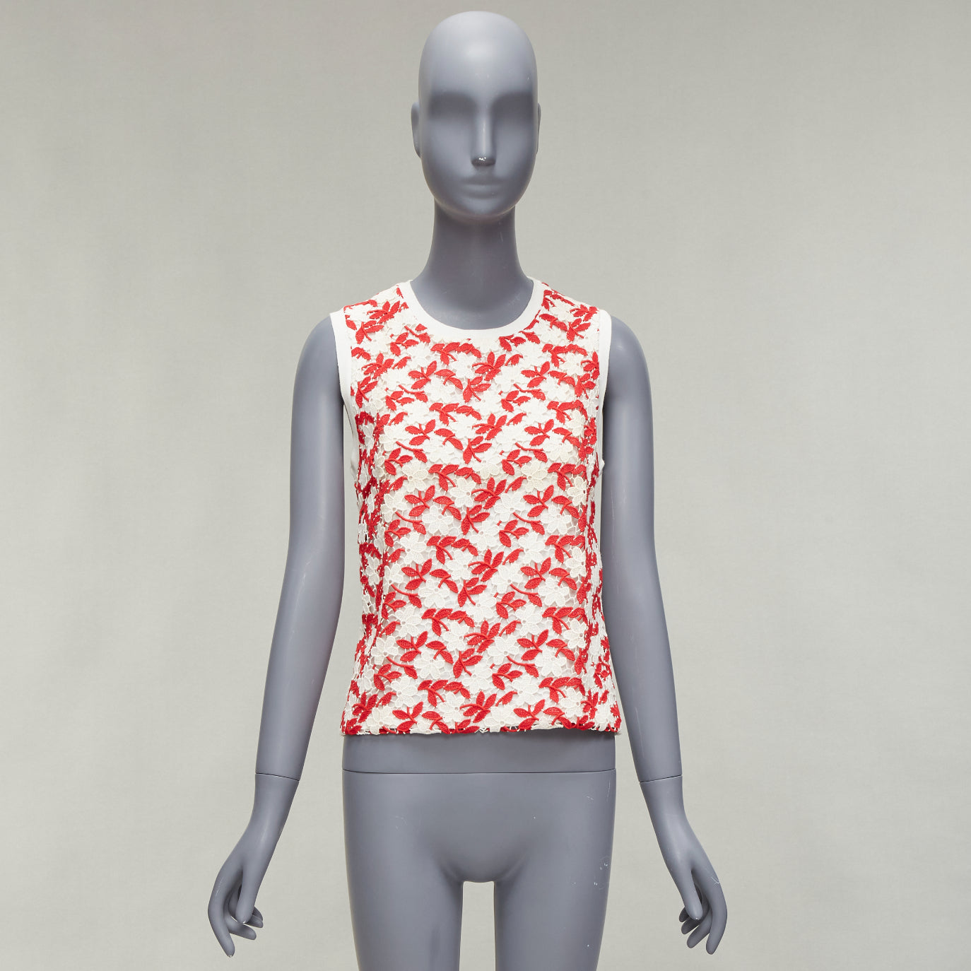 Giambattista Valli Lace Strap Tank - Image 11