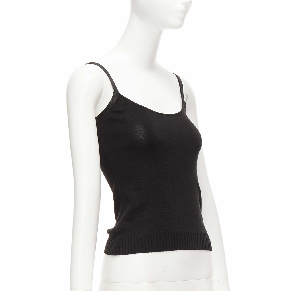 Valentino Garavani Satin Knit Tank - Image 6
