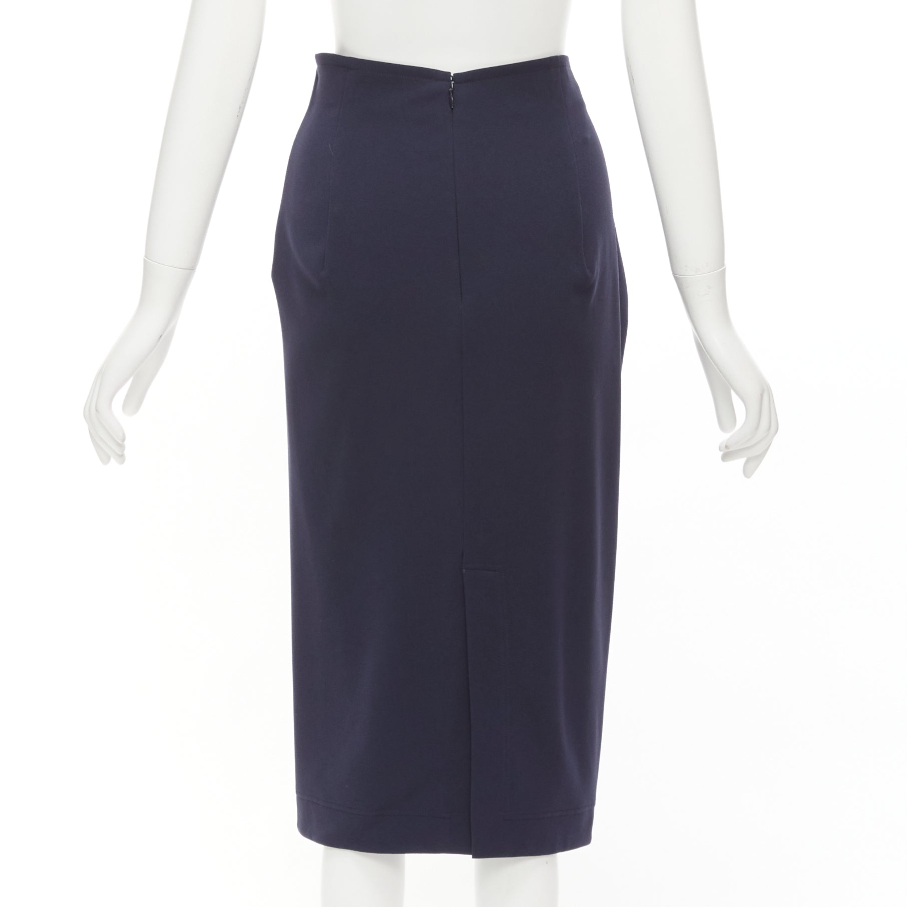 Jil Sander Jagged Waist Skirt - Side view