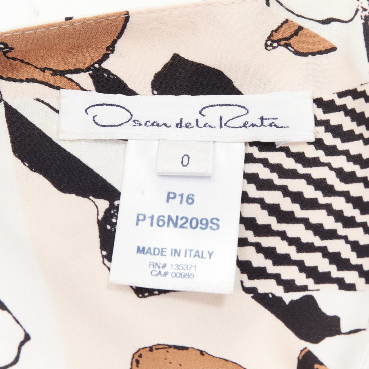 Oscar De La Renta Geometric Pleated Skirt - Image 10