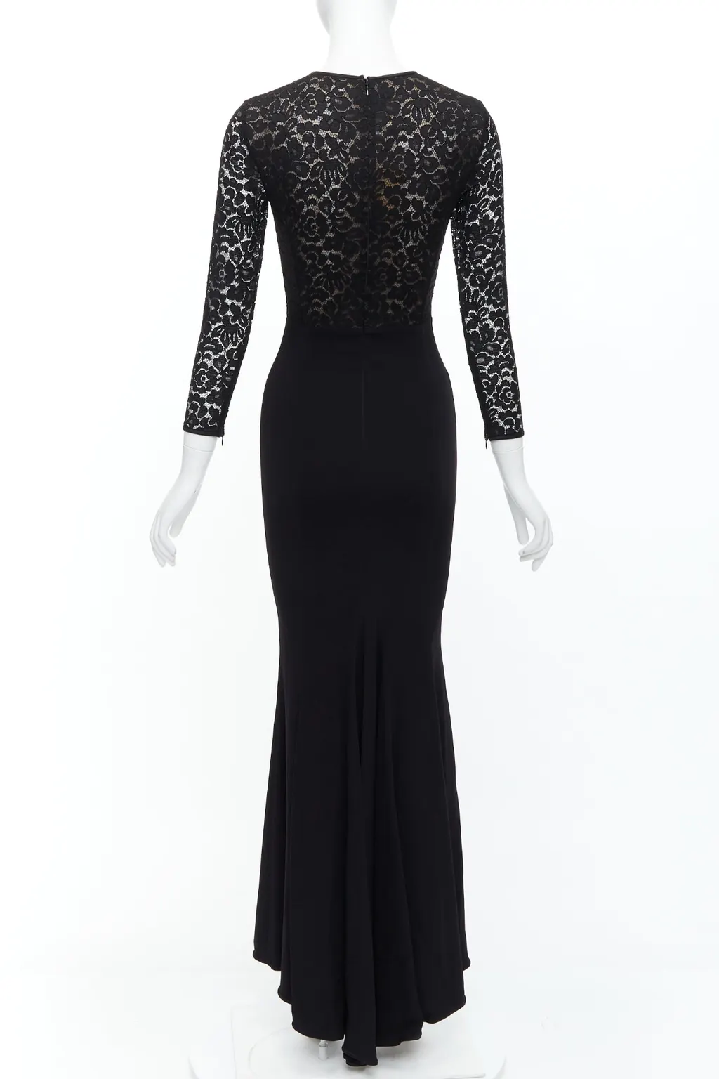 Michael Kors Lace Overlay Dress Black Polyester Never worn, with tag - Box View