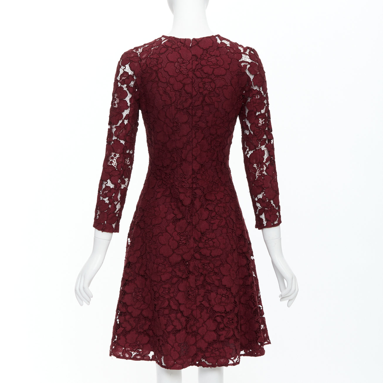 Oscar De La Renta Lace Fit Dress - Side view