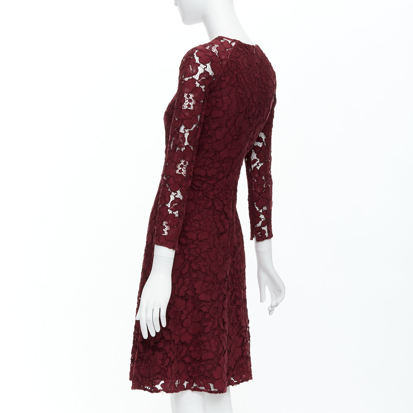 Oscar De La Renta Lace Fit Dress - Detail 1