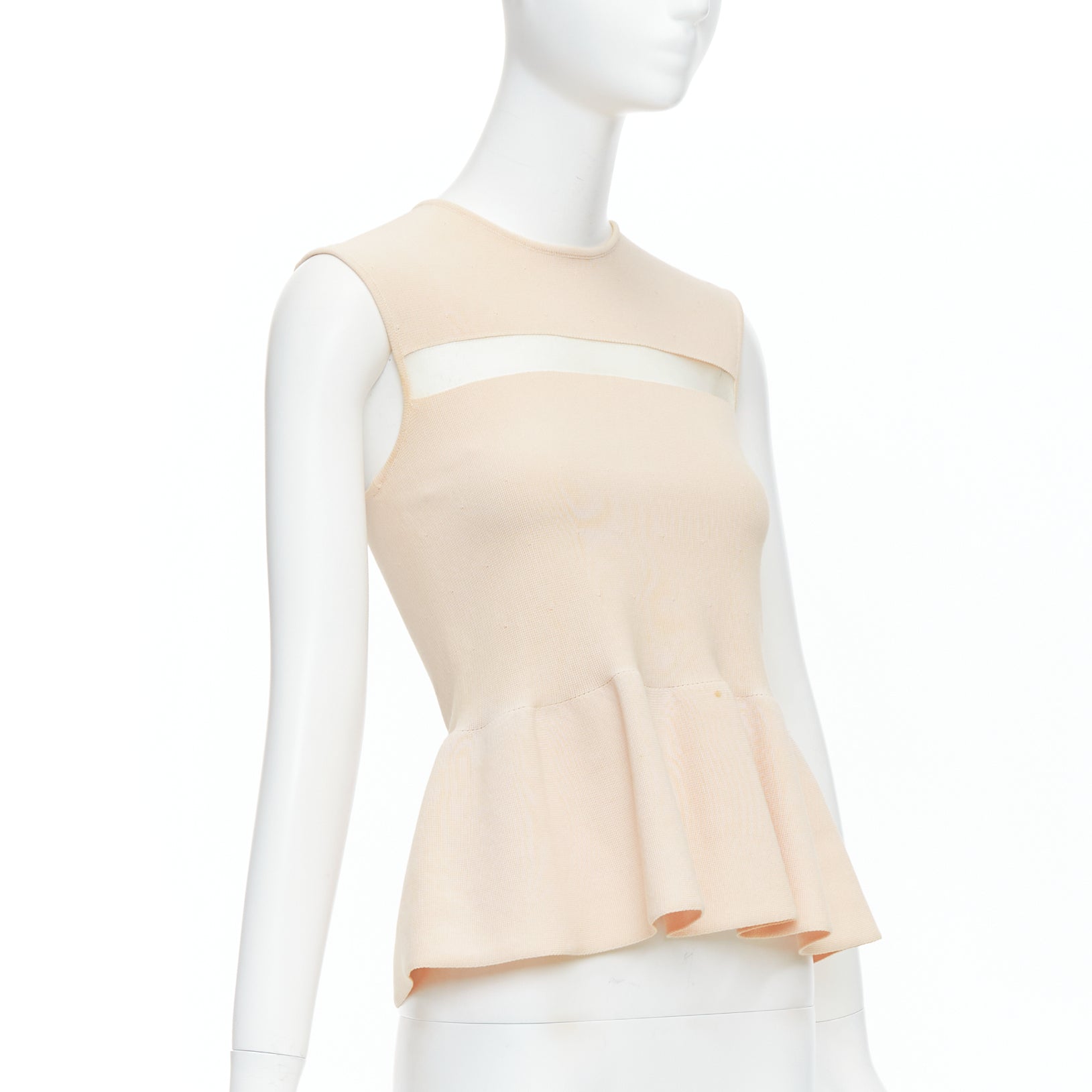 Giambattista Valli Sheer Panel Top - Image 6