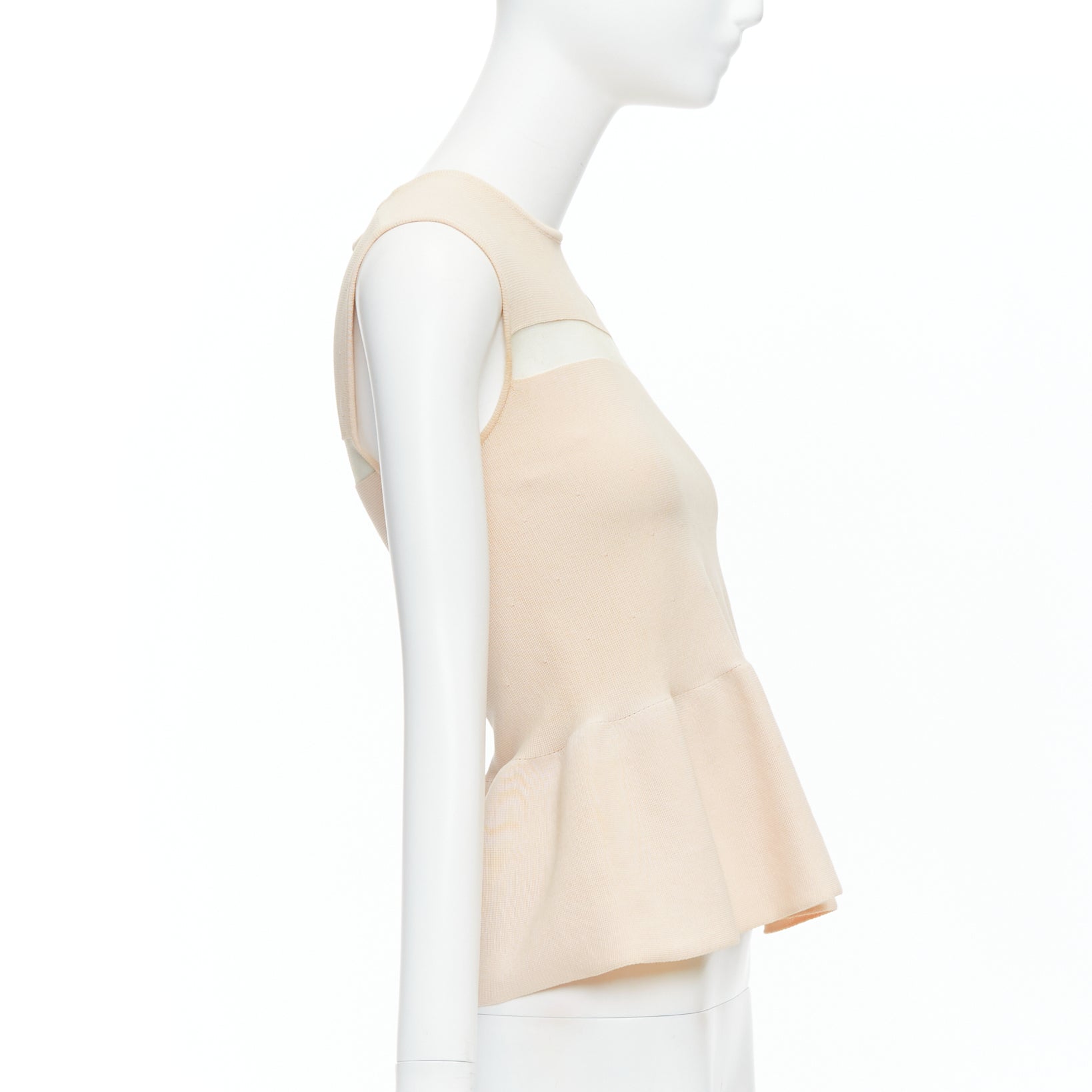 Giambattista Valli Sheer Panel Top - 4