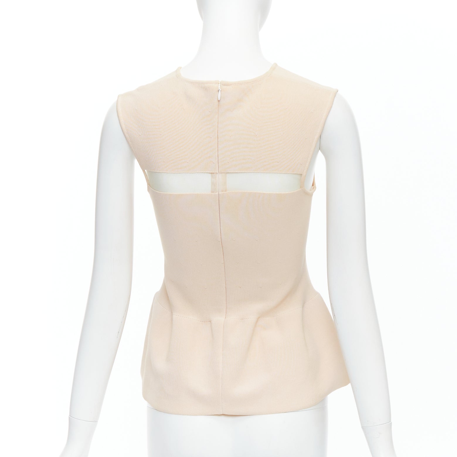 Giambattista Valli Sheer Panel Top - Side view
