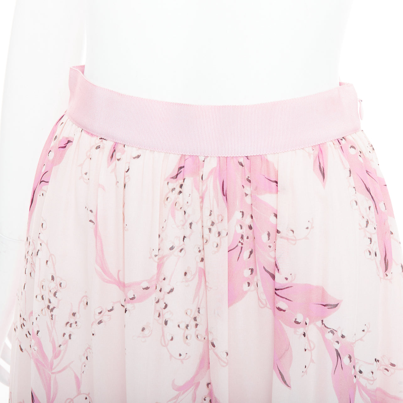 Giambattista Valli Lily Valley Skirt - Back view