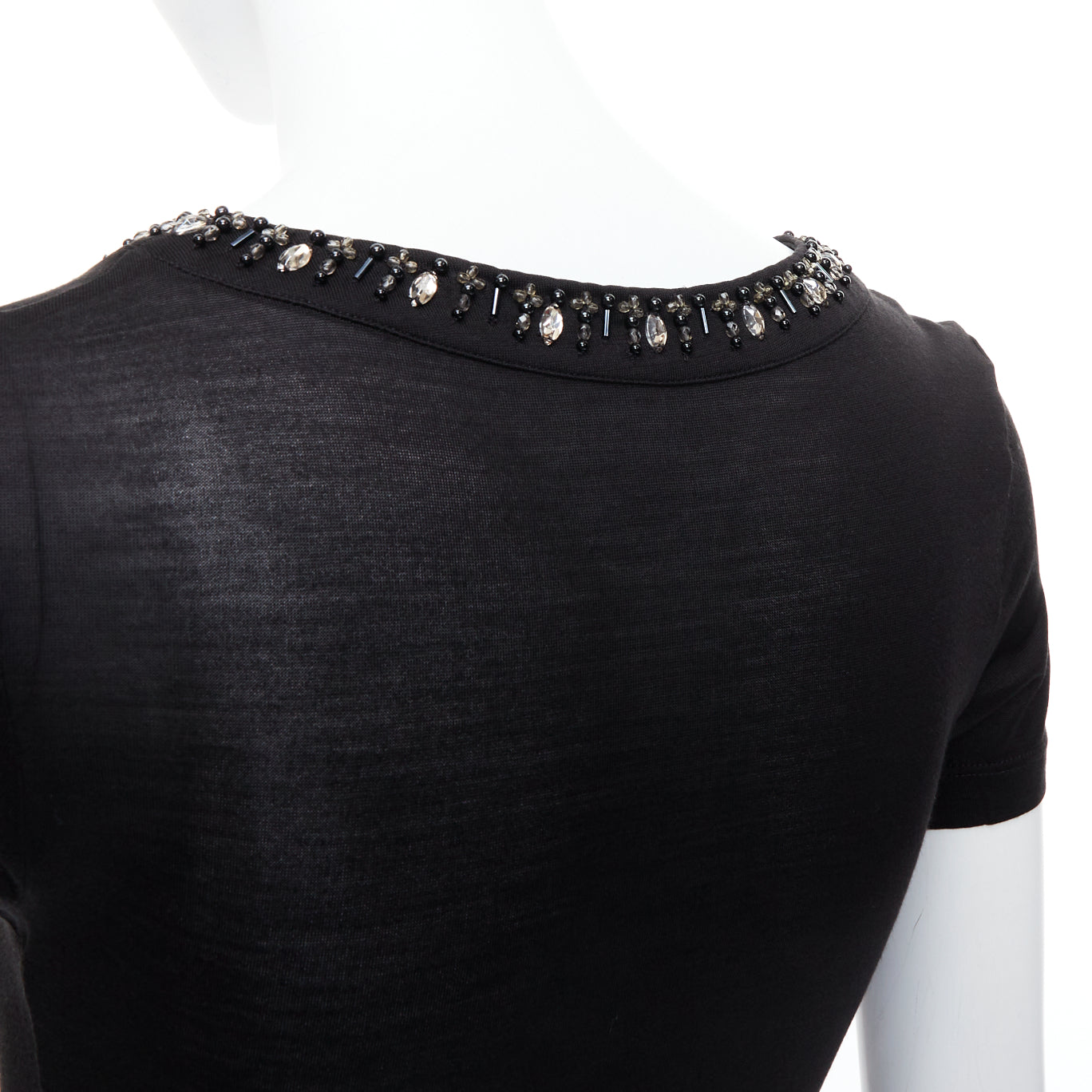 Christian Dior Beaded Collar Tee - Detail 2