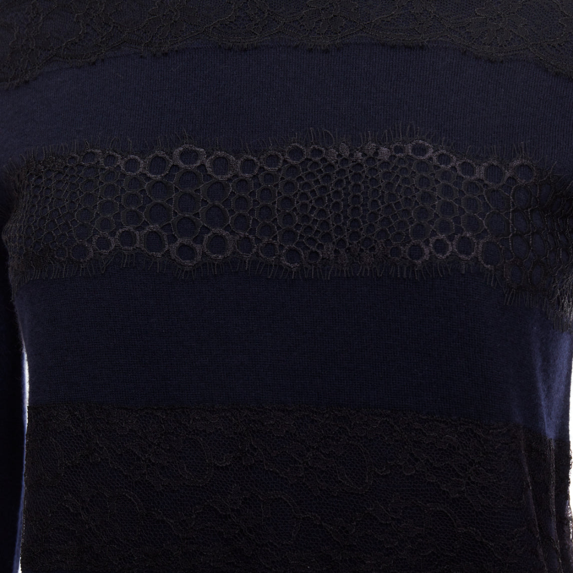 Giambattista Valli Mix Lace Sweater - Detail 2