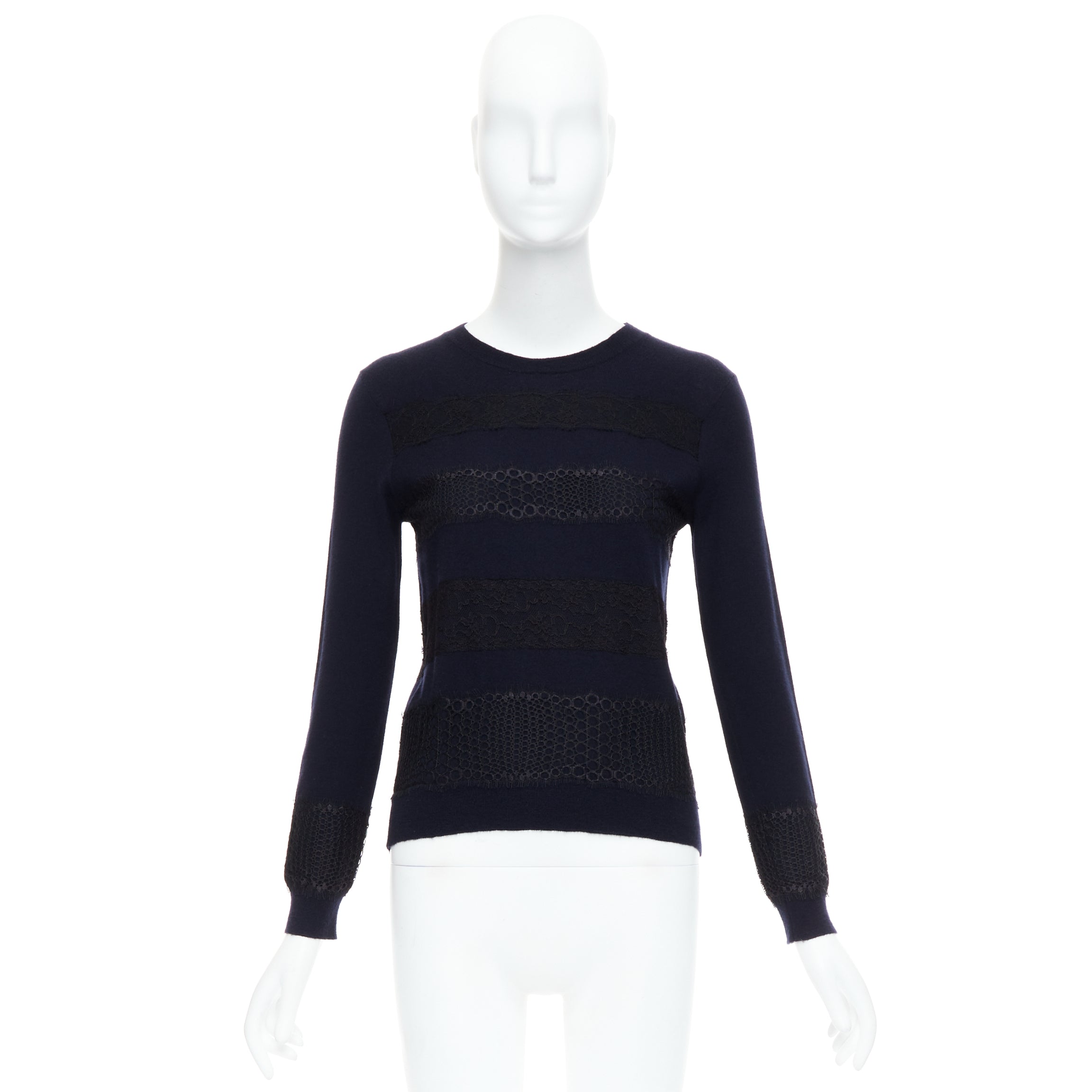 Giambattista Valli Mix Lace Sweater - Image 11