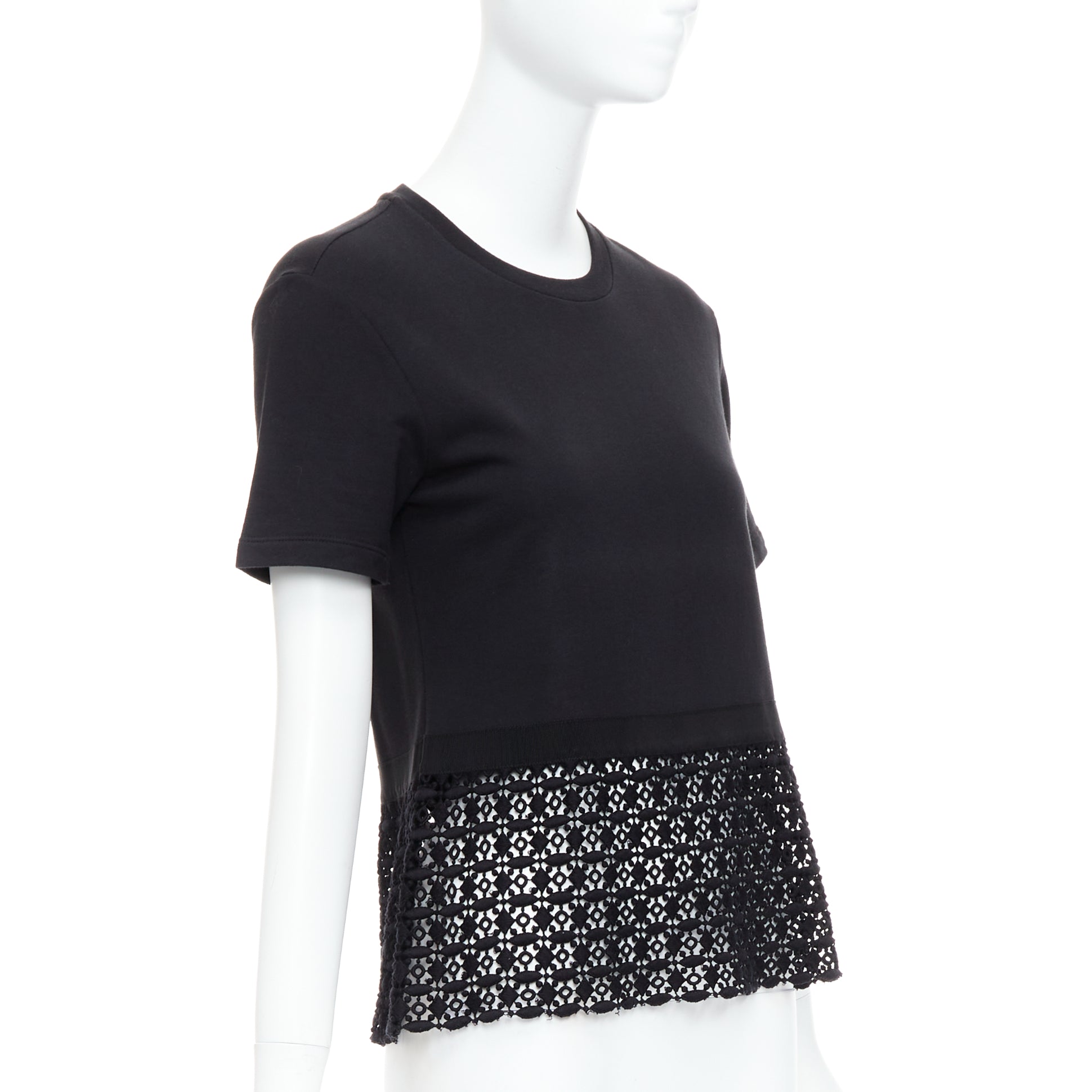 Giambattista Valli Lace Hem Tee - Image 6