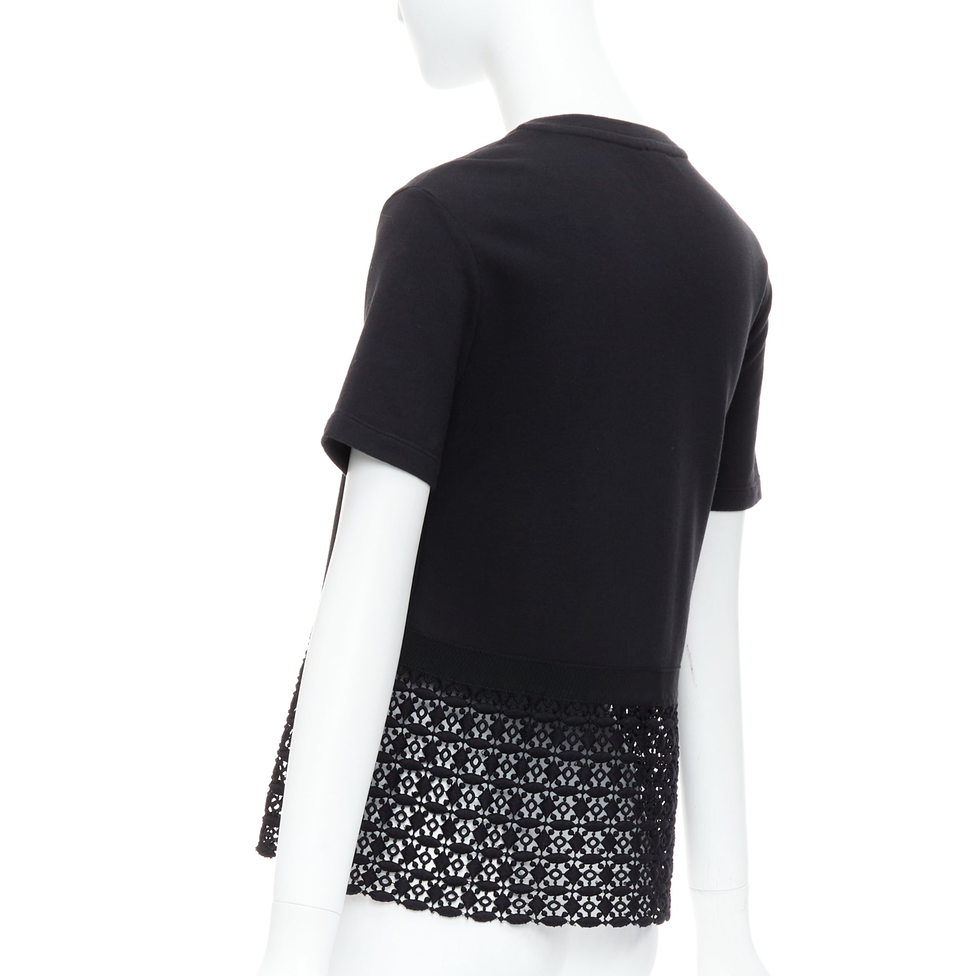 Giambattista Valli Lace Hem Tee - Detail 1