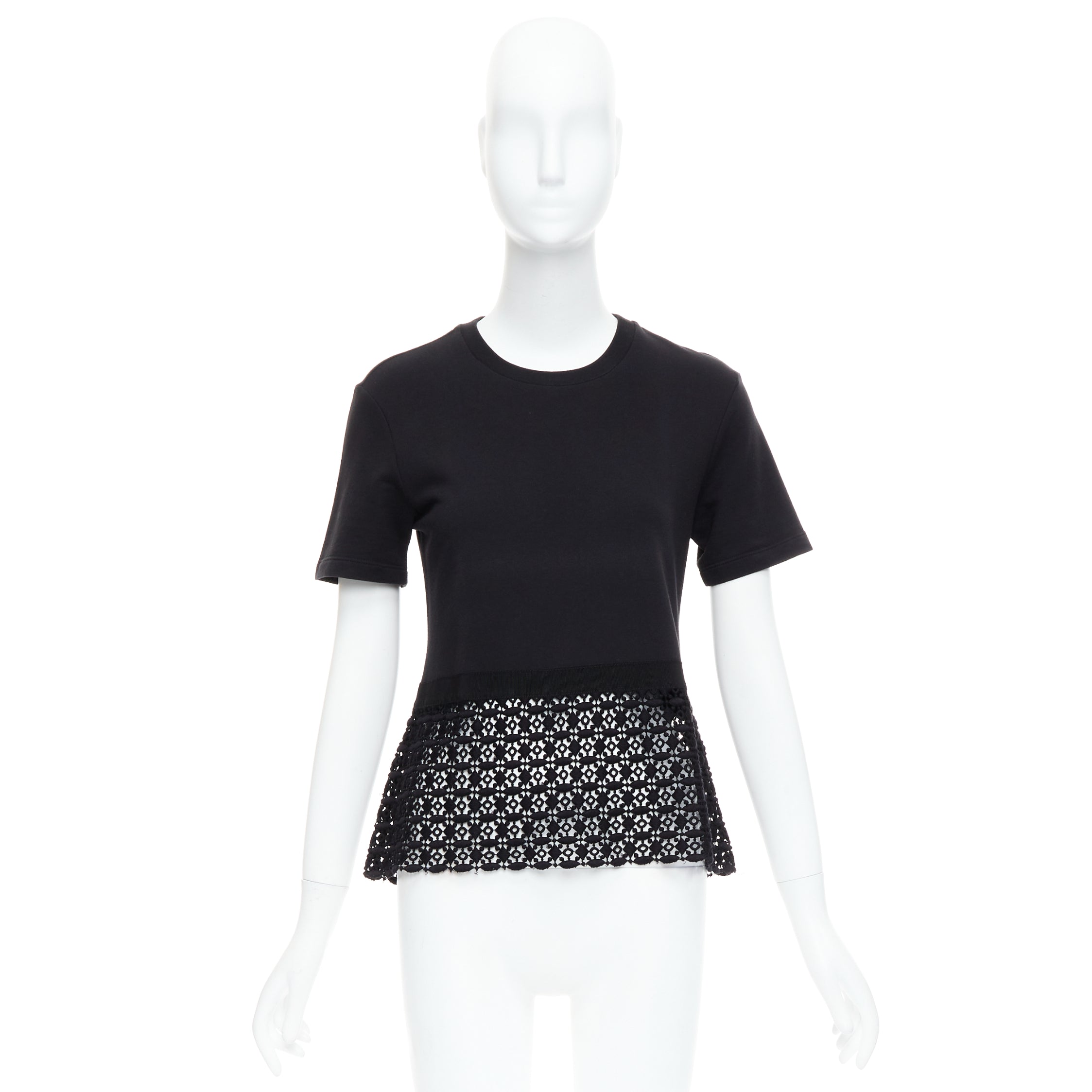 Giambattista Valli Lace Hem Tee - Image 11