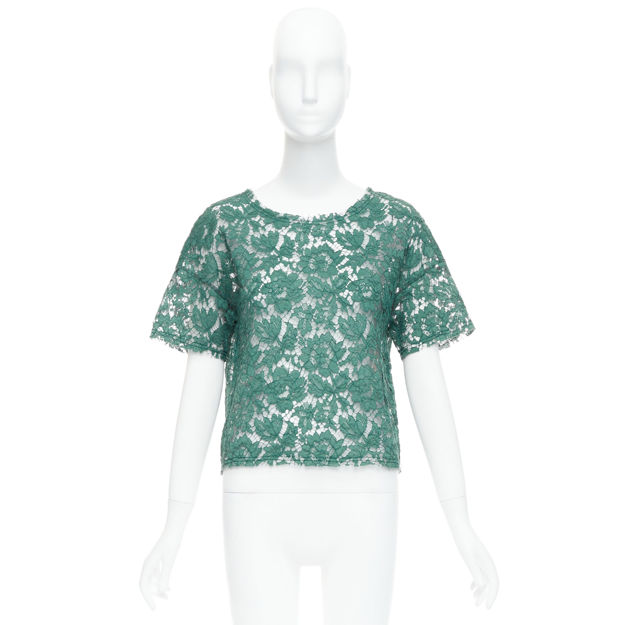 Valentino Garavani Floral Crop Tee - Image 11