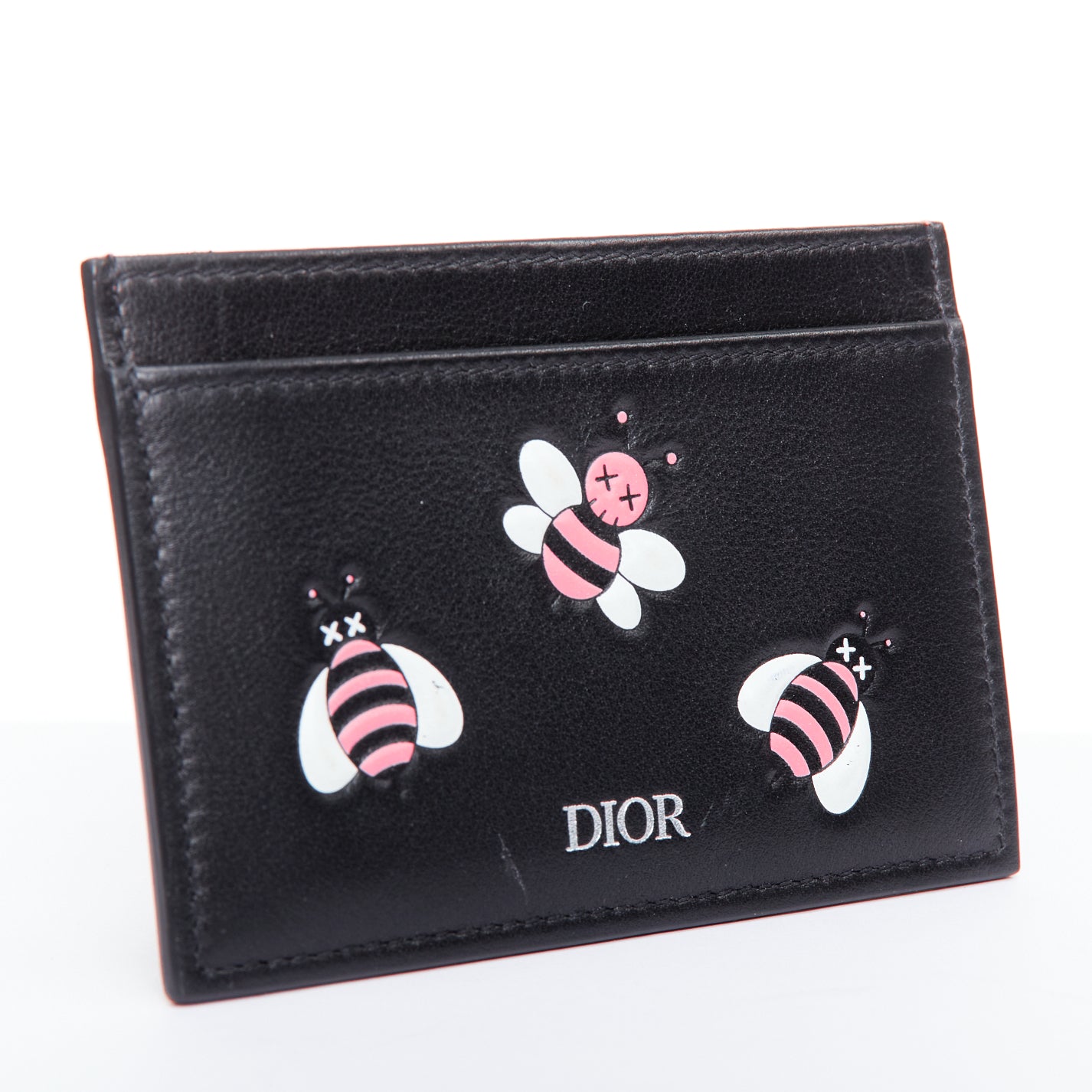 Dior Bee Leather Cardholder - Image 6