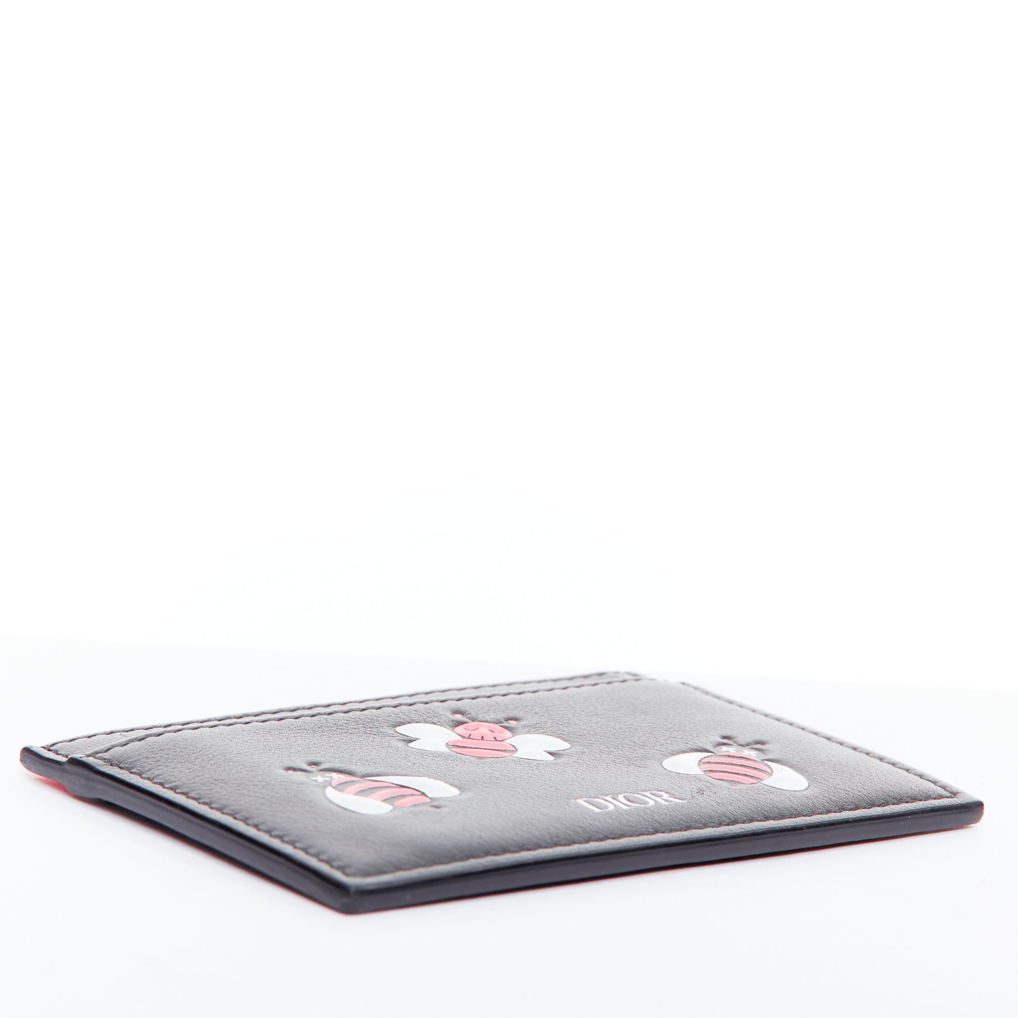 Dior Bee Leather Cardholder - 4