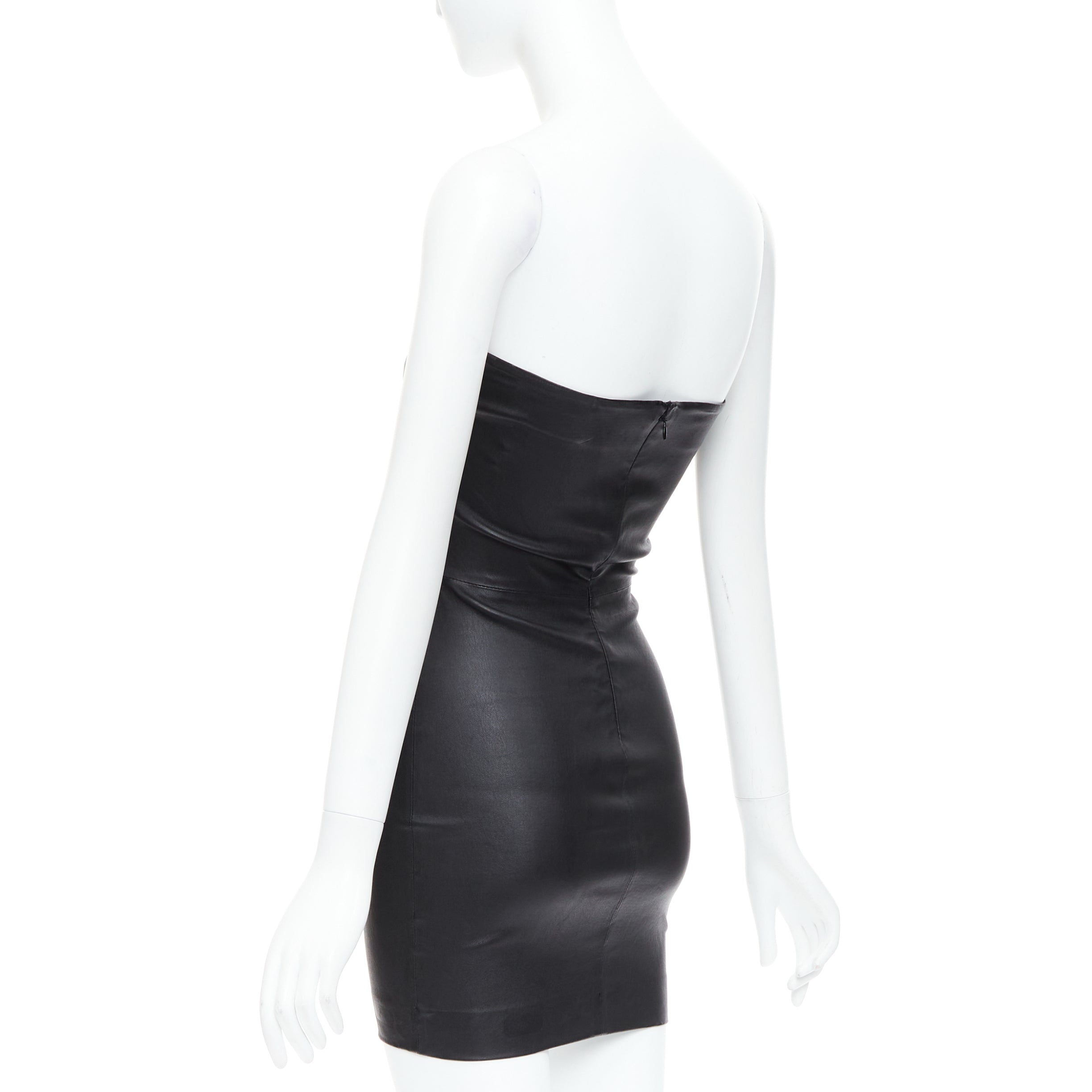 Sprwmn Leather Tube Dress - Detail 1