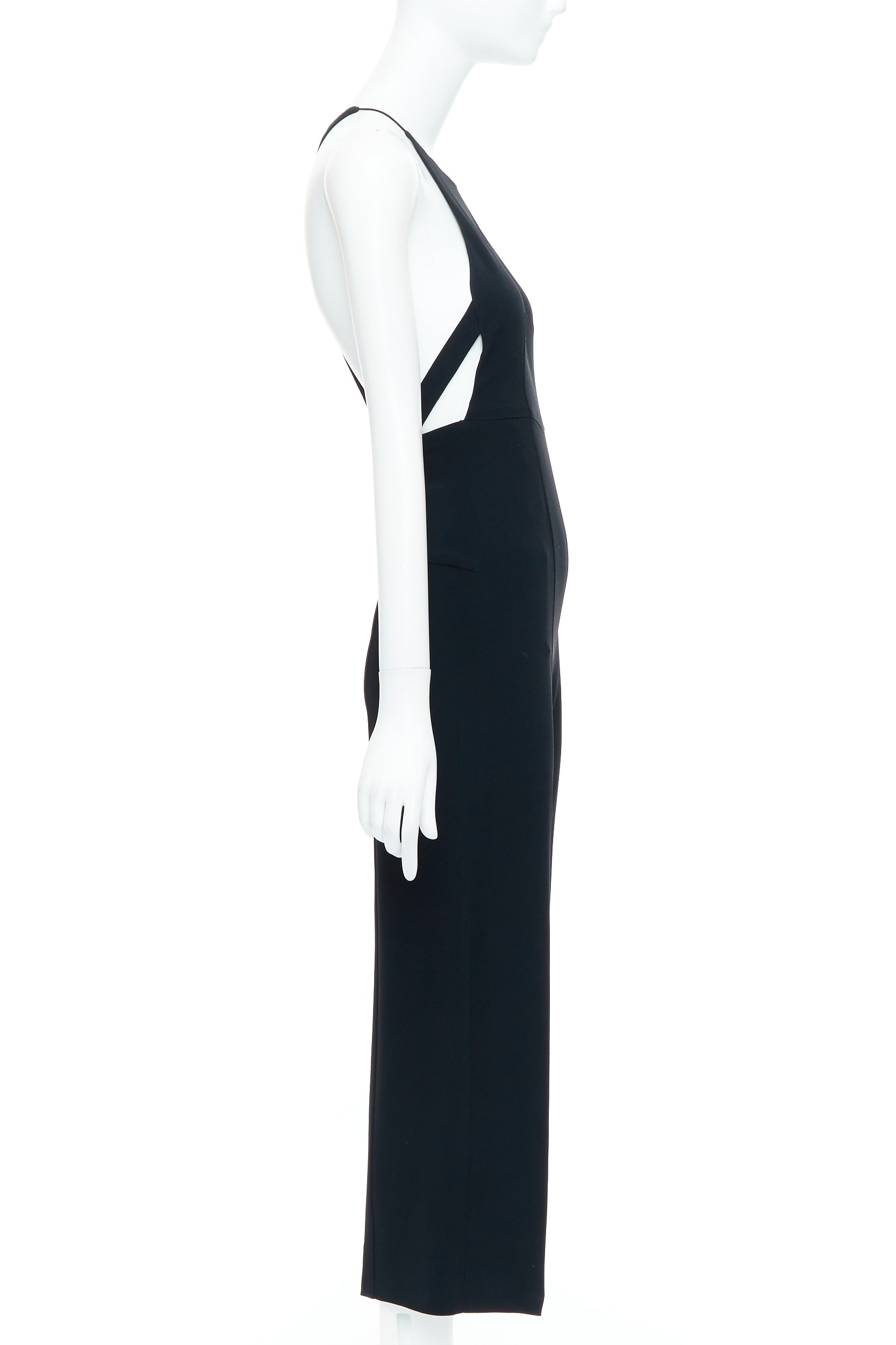 Narciso Rodriguez Black Cutout Jumpsuit - 4
