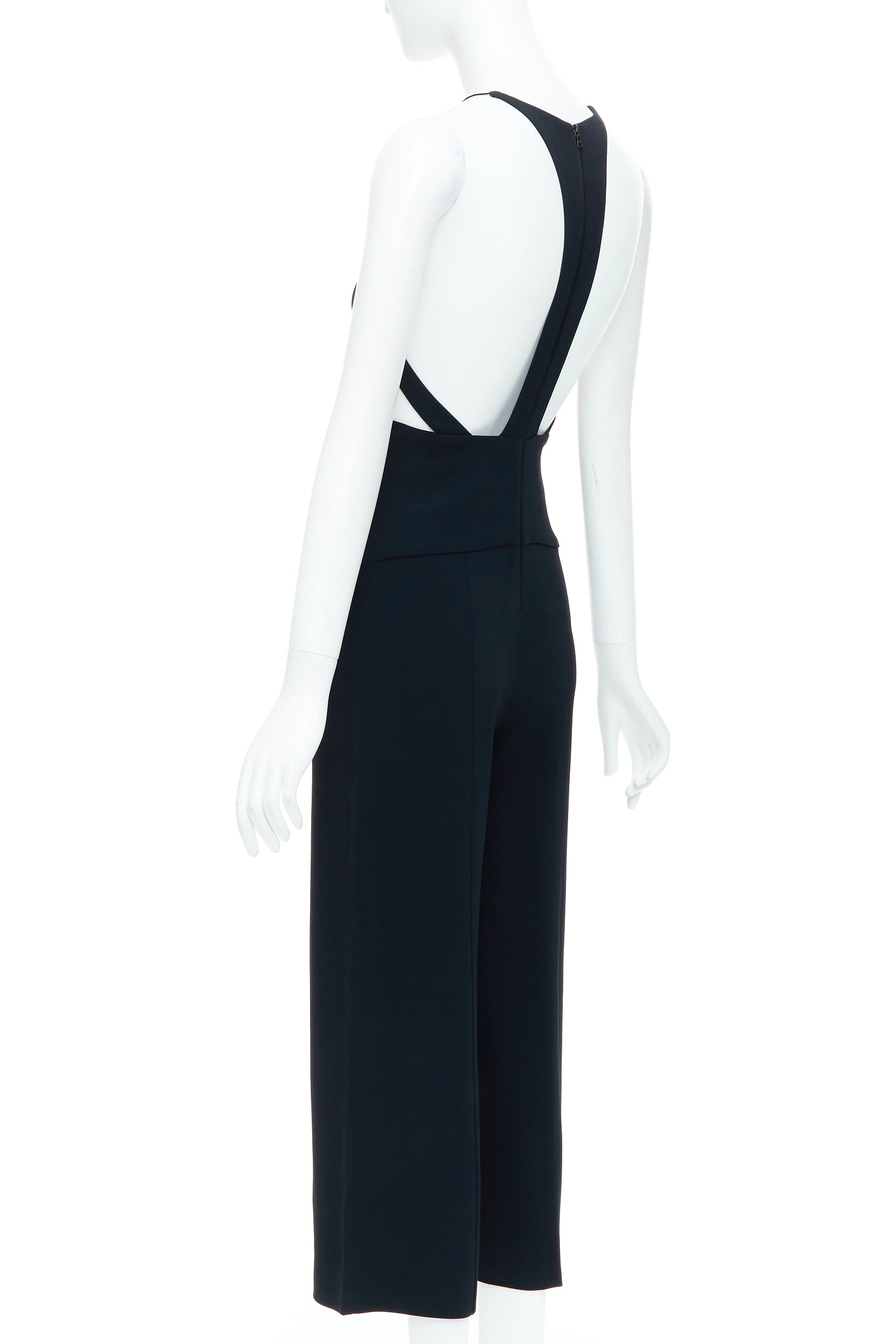 Narciso Rodriguez Black Cutout Jumpsuit - Side view