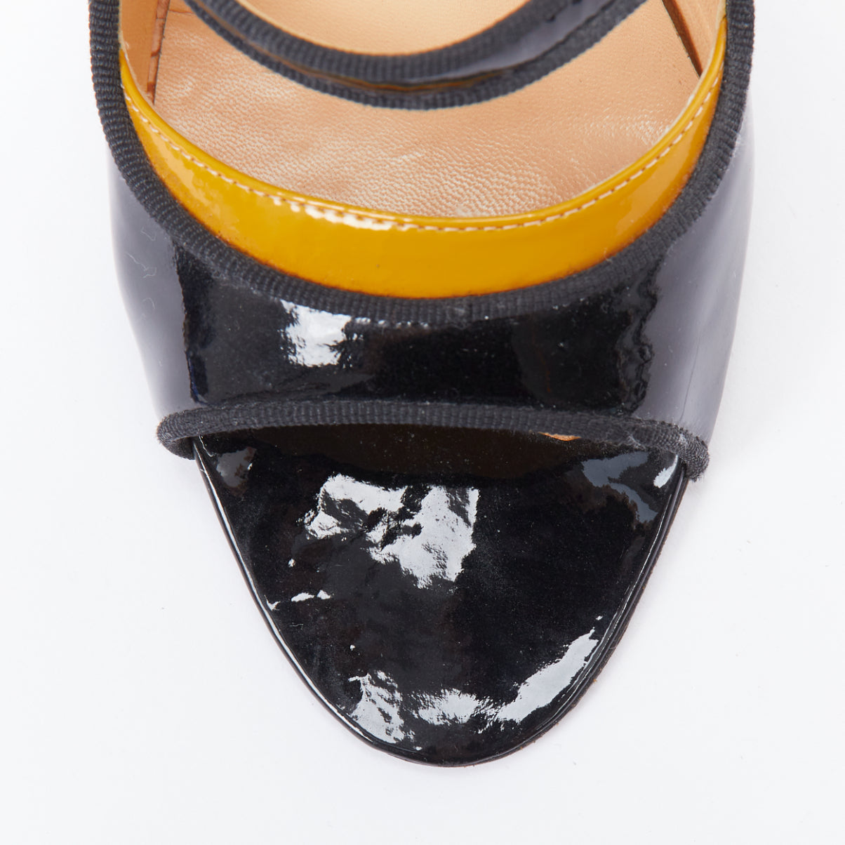 Manolo Blahnik Panel Peep Heels - Detail 1
