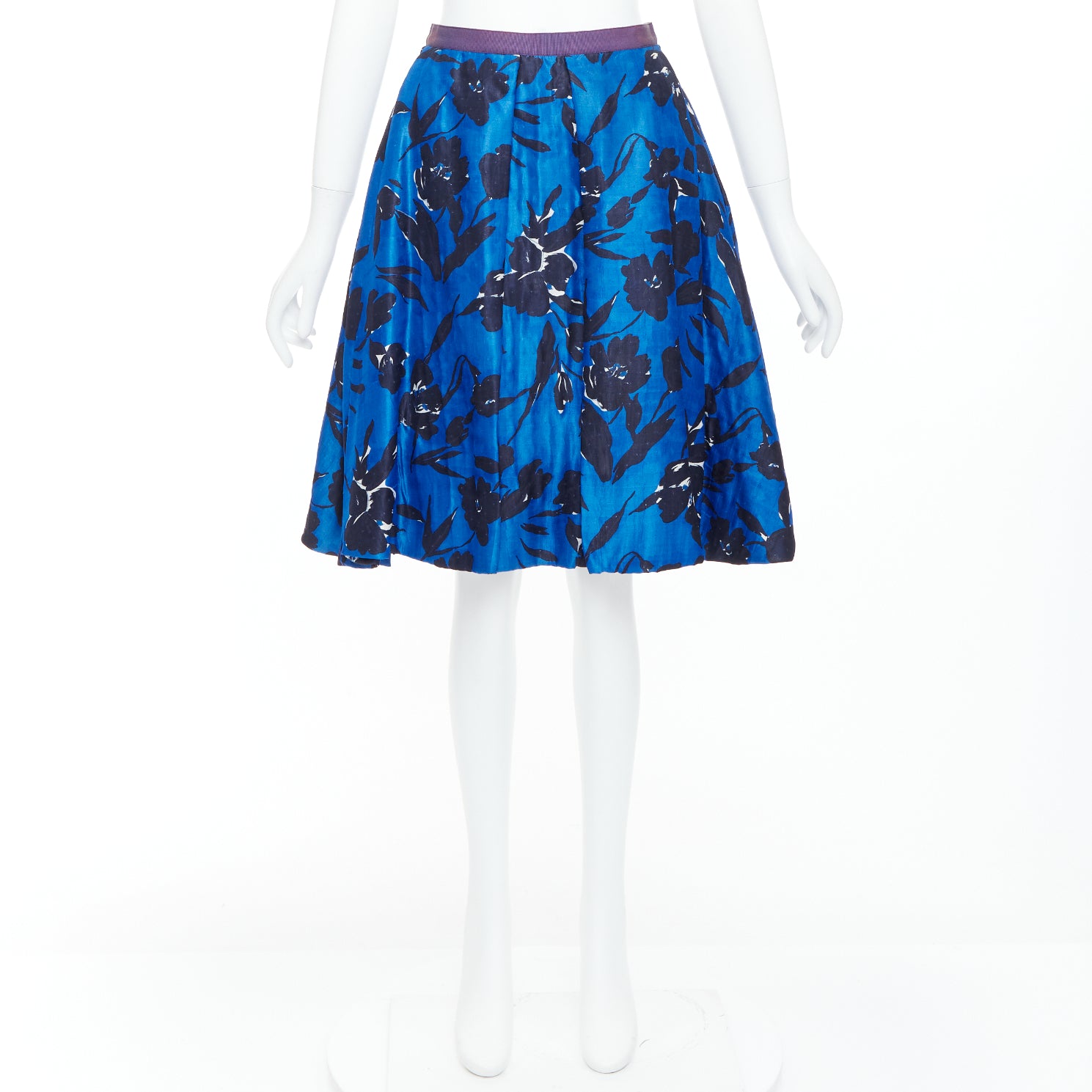 Oscar De La Renta Floral Full Skirt - Image 11