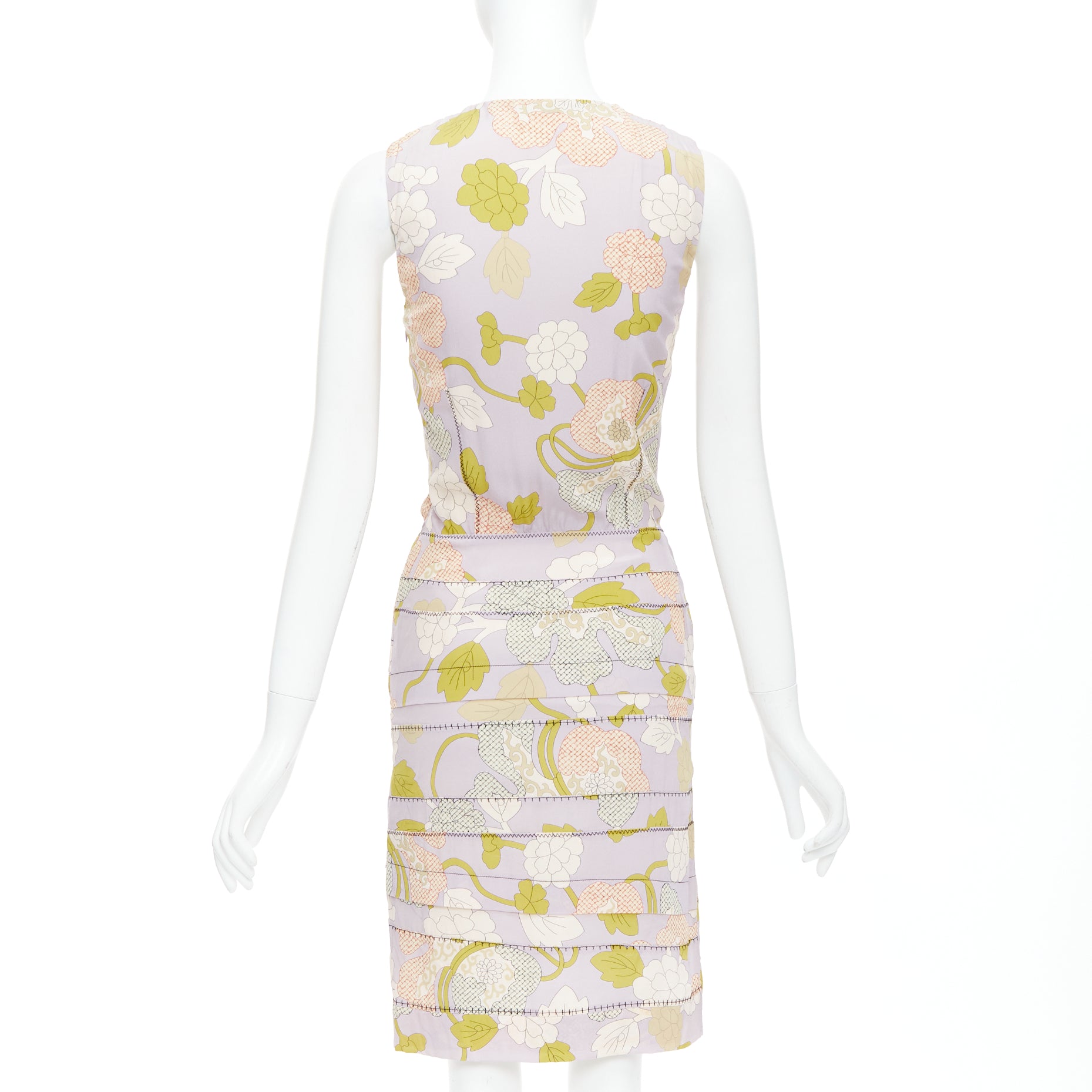 Bottega Veneta Mesh Pleat Dress - Side view