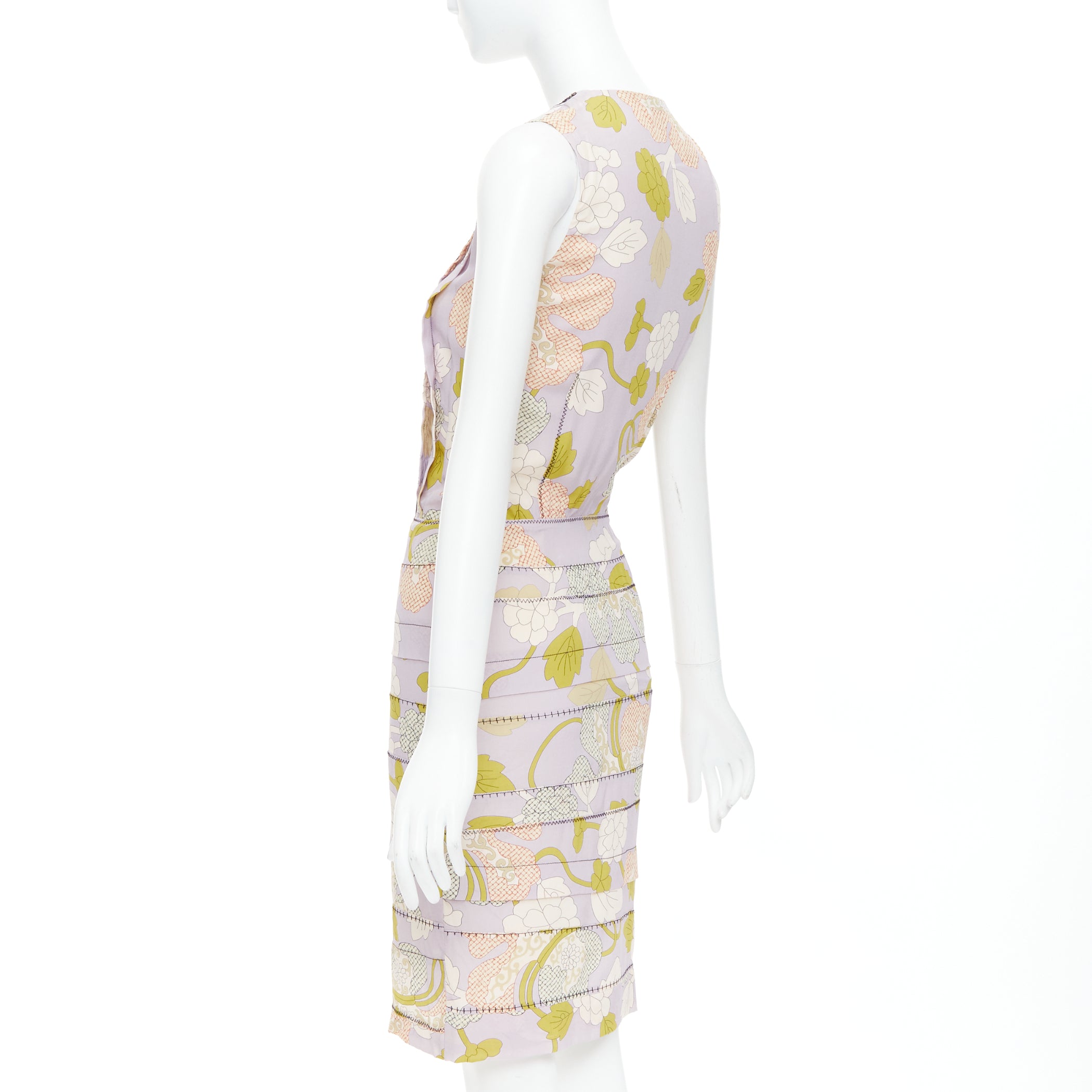 Bottega Veneta Mesh Pleat Dress - Detail 1