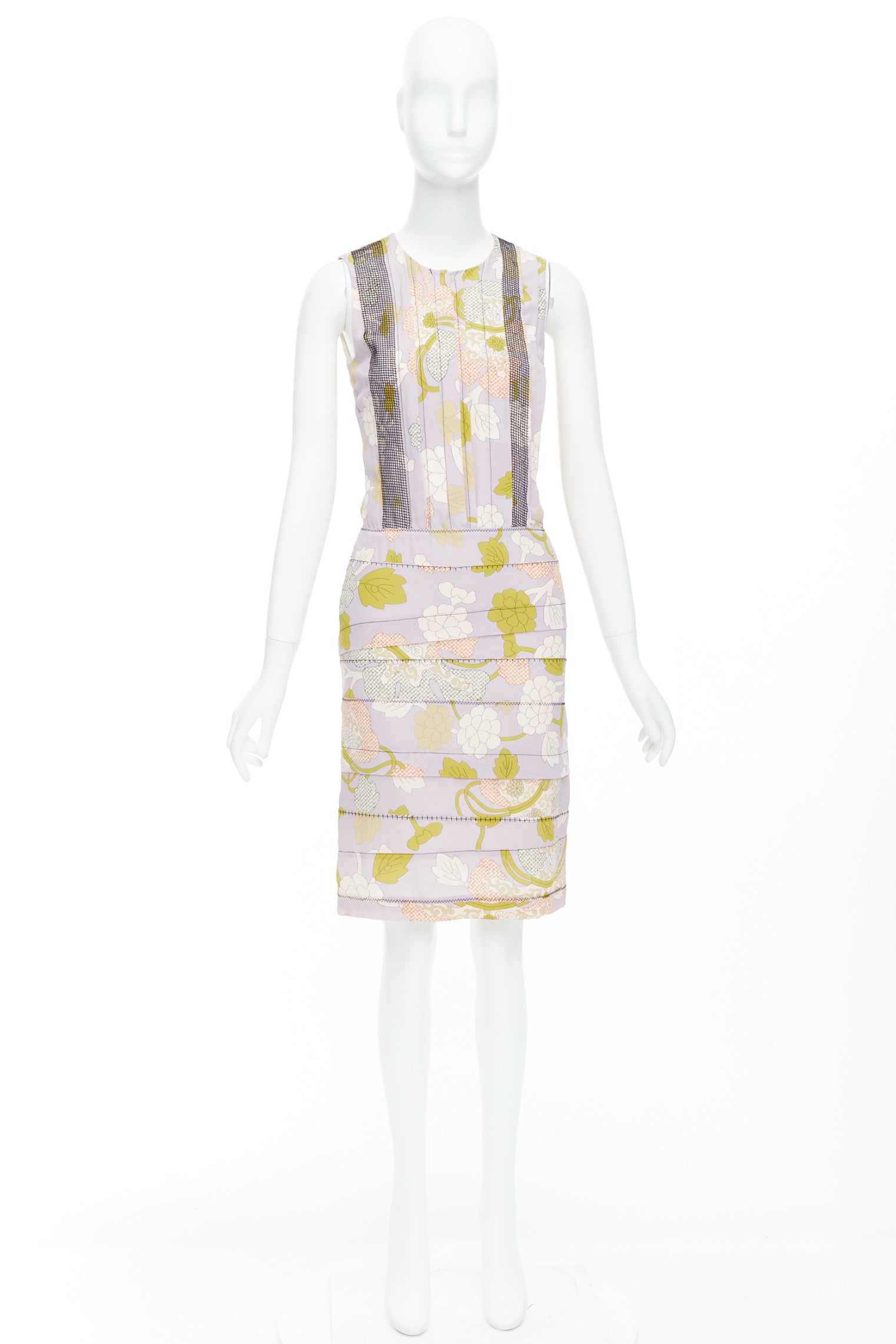 Bottega Veneta Mesh Pleat Dress - Image 11