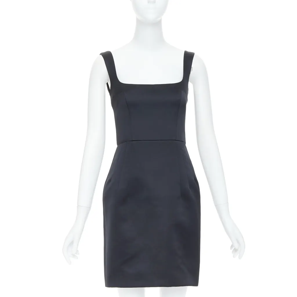 Emilia Wickstead Salma Black Polyester Very good - Front View