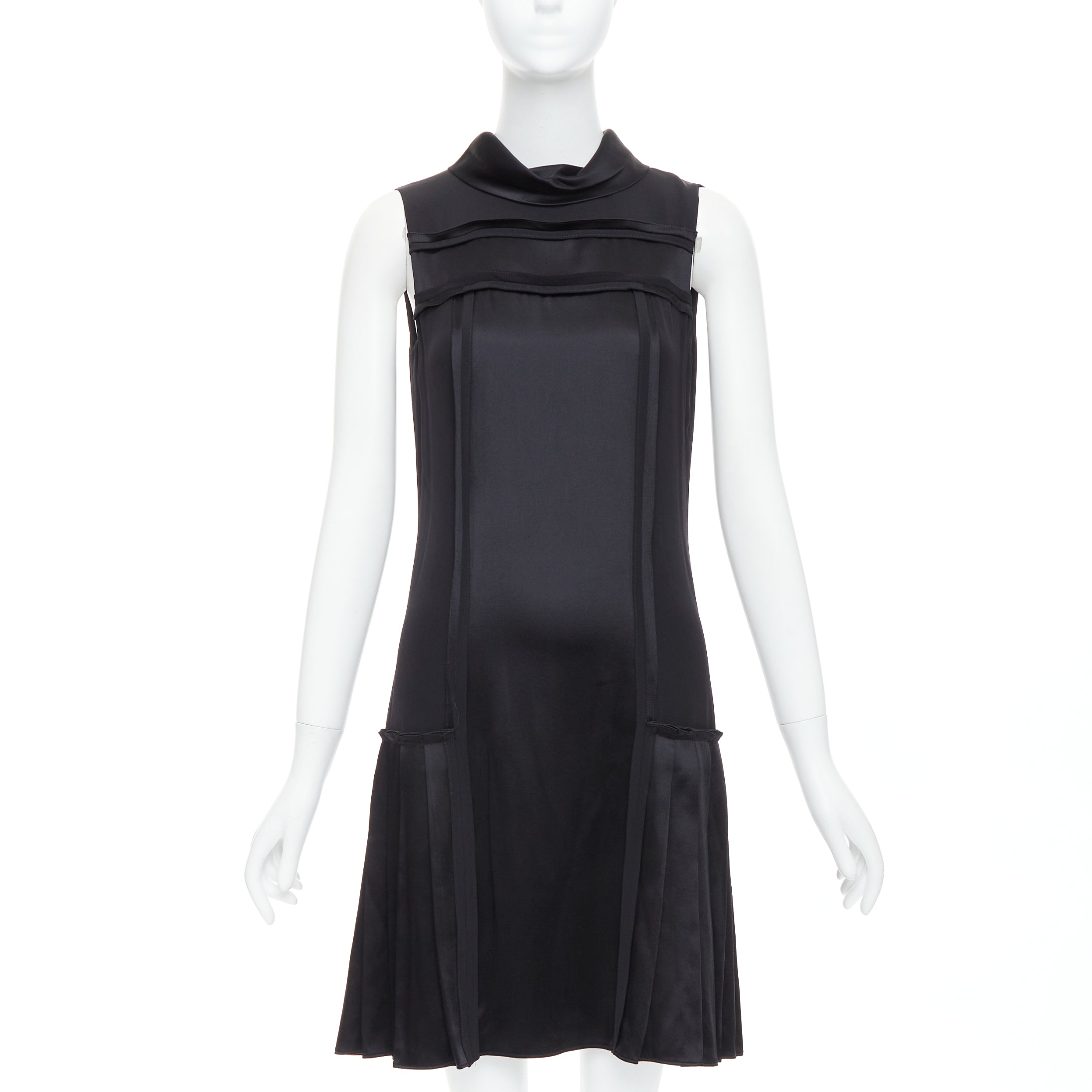 Oscar De La Renta Foldover Collar Dress